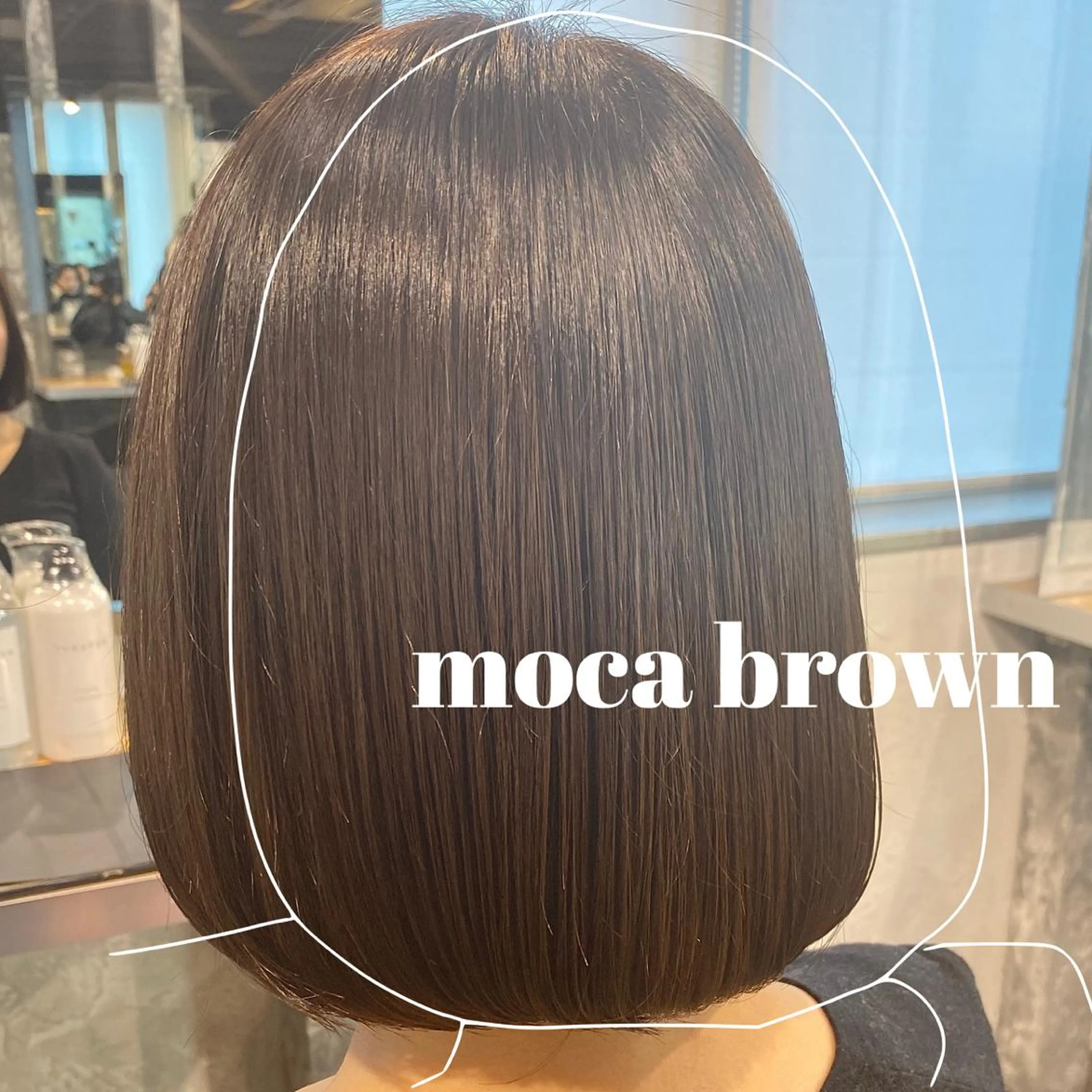 ミディアム カラー ヘアアレンジ 赤味消し.髪質改善 🌿𝘠𝘜𝘙𝘐のヘアスタイル