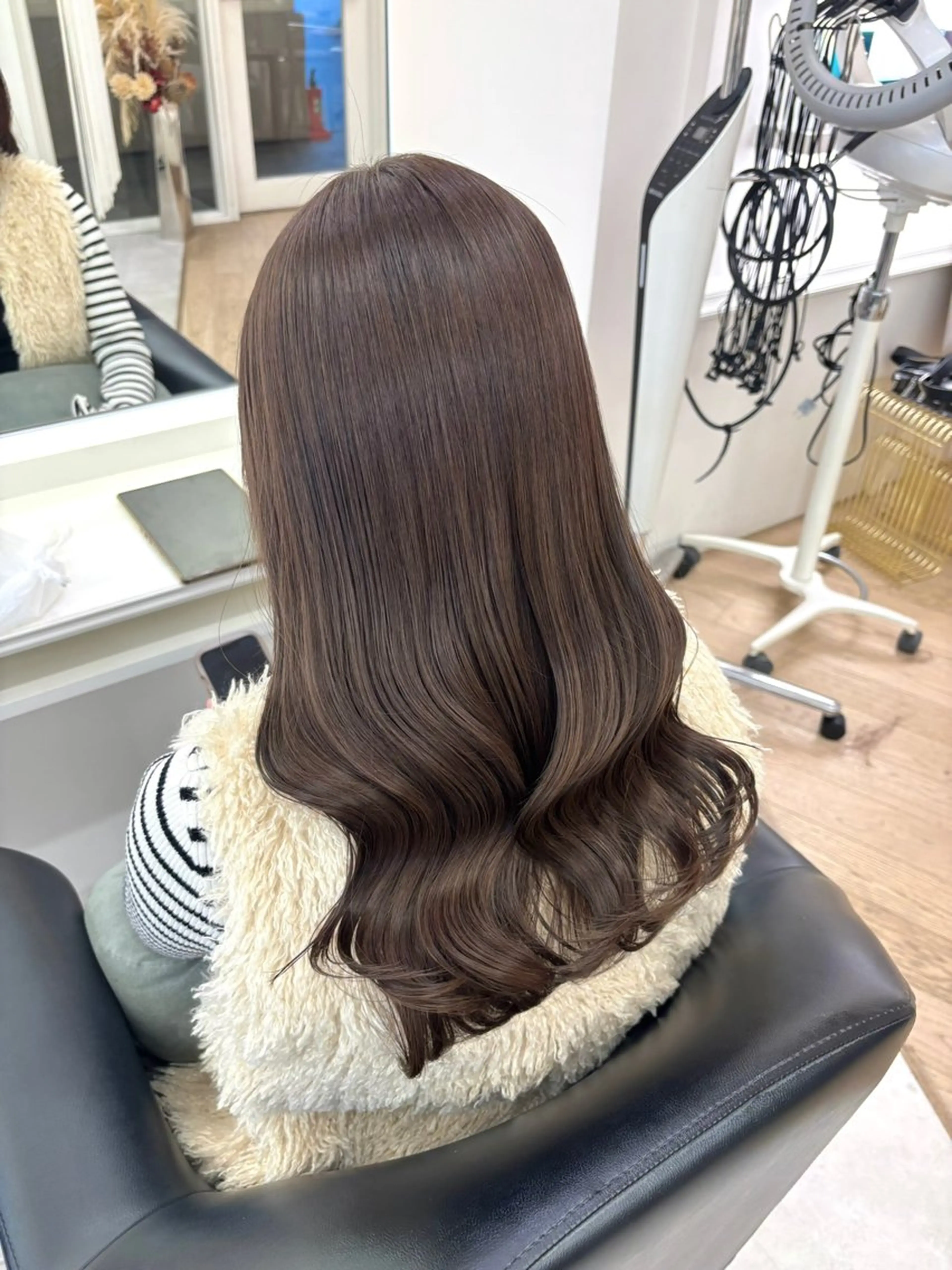 ロング カラー カット ヘアカラー ParveMix‎‎ ‎🤍加藤理沙のヘアスタイル
