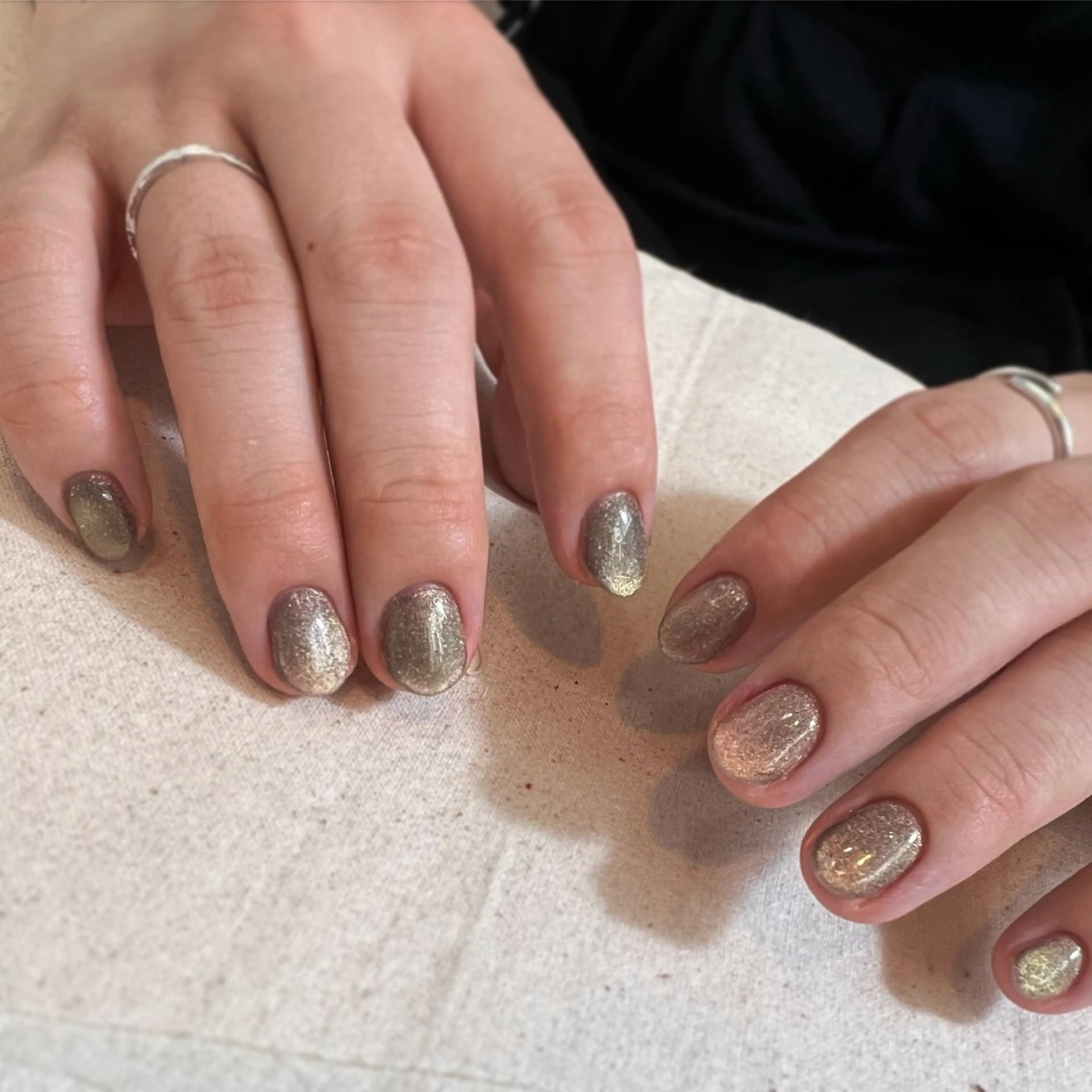 ネイル マグネットネイル ハンドネイル pointillé .ayaのネイルデザイン