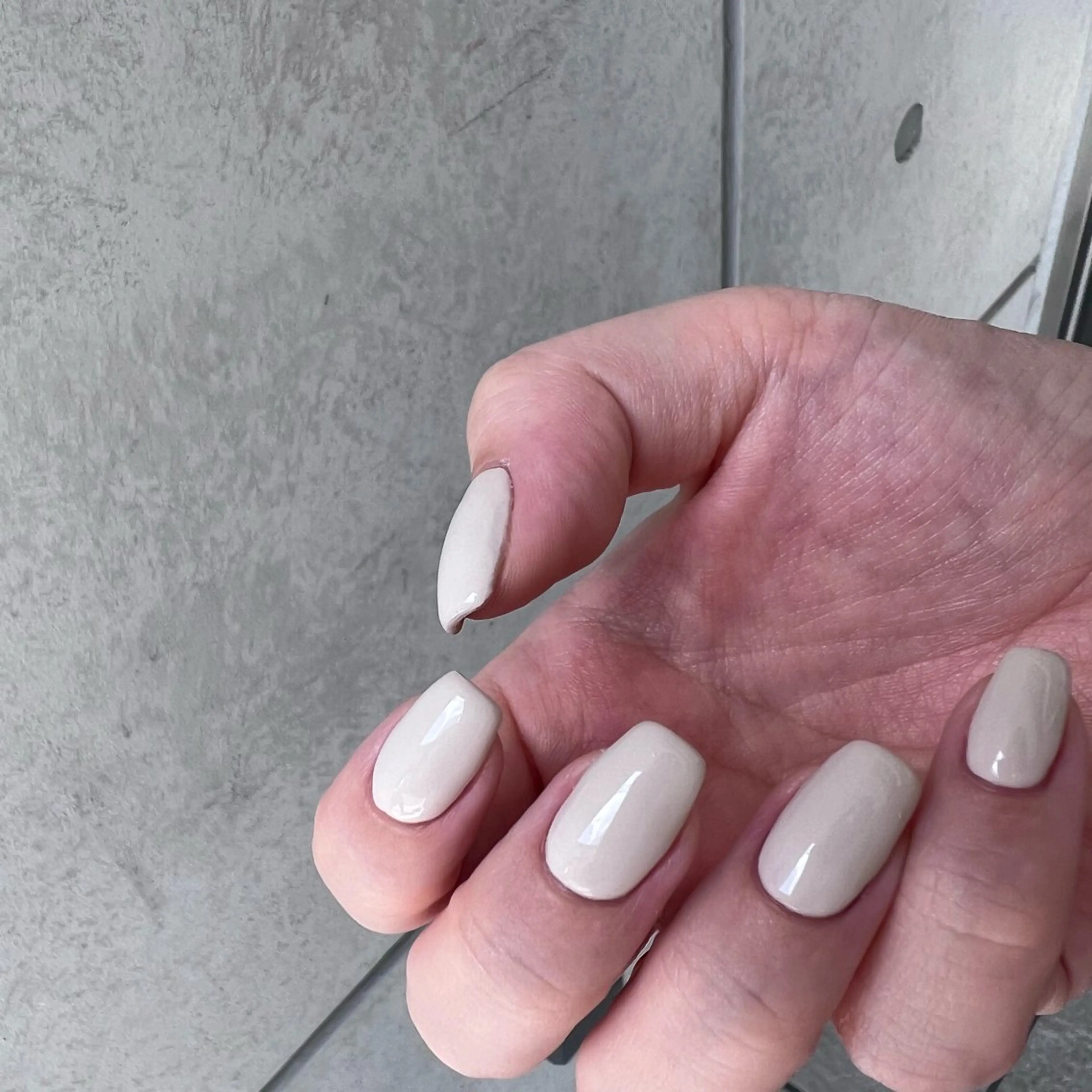 ネイル ニュアンスネイル ワンカラーネイル ホワイト nail‪◯ petitnanoのネイルデザイン