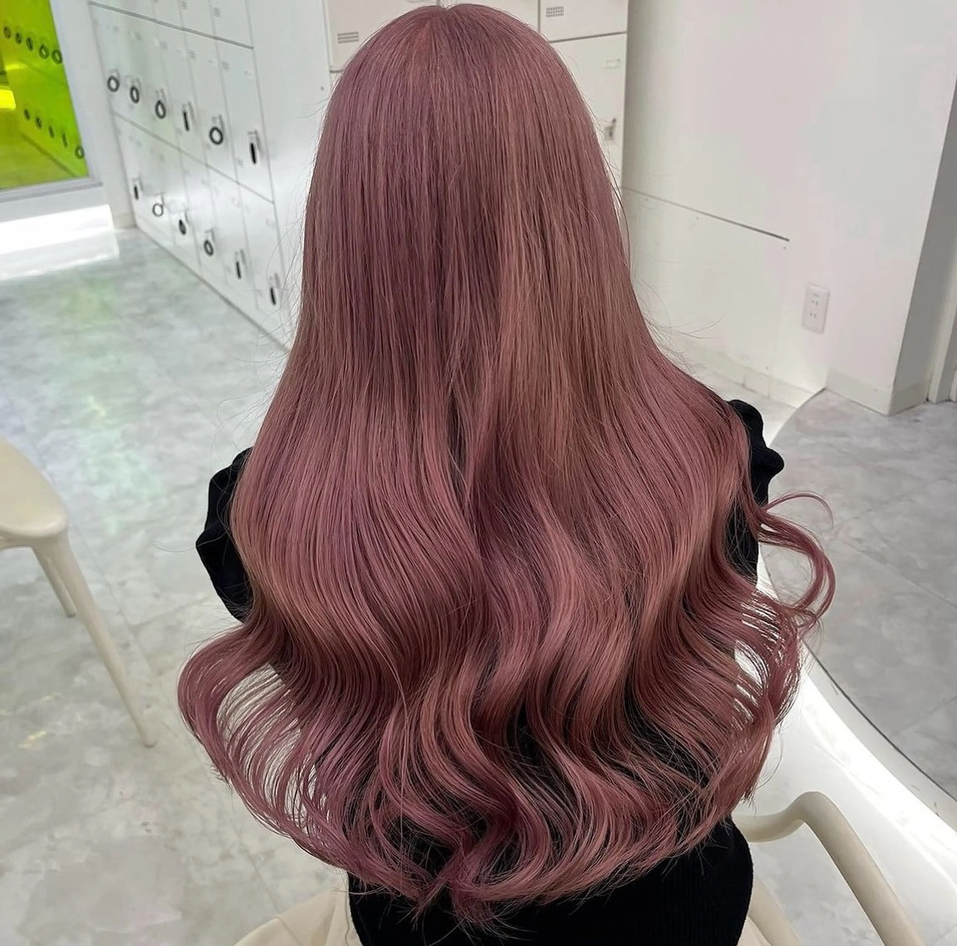 ロング カラー パーマ ヘアアレンジ メンズ ヘアカラー ♡ 𝐑𝐈𝐎♡のヘアスタイル