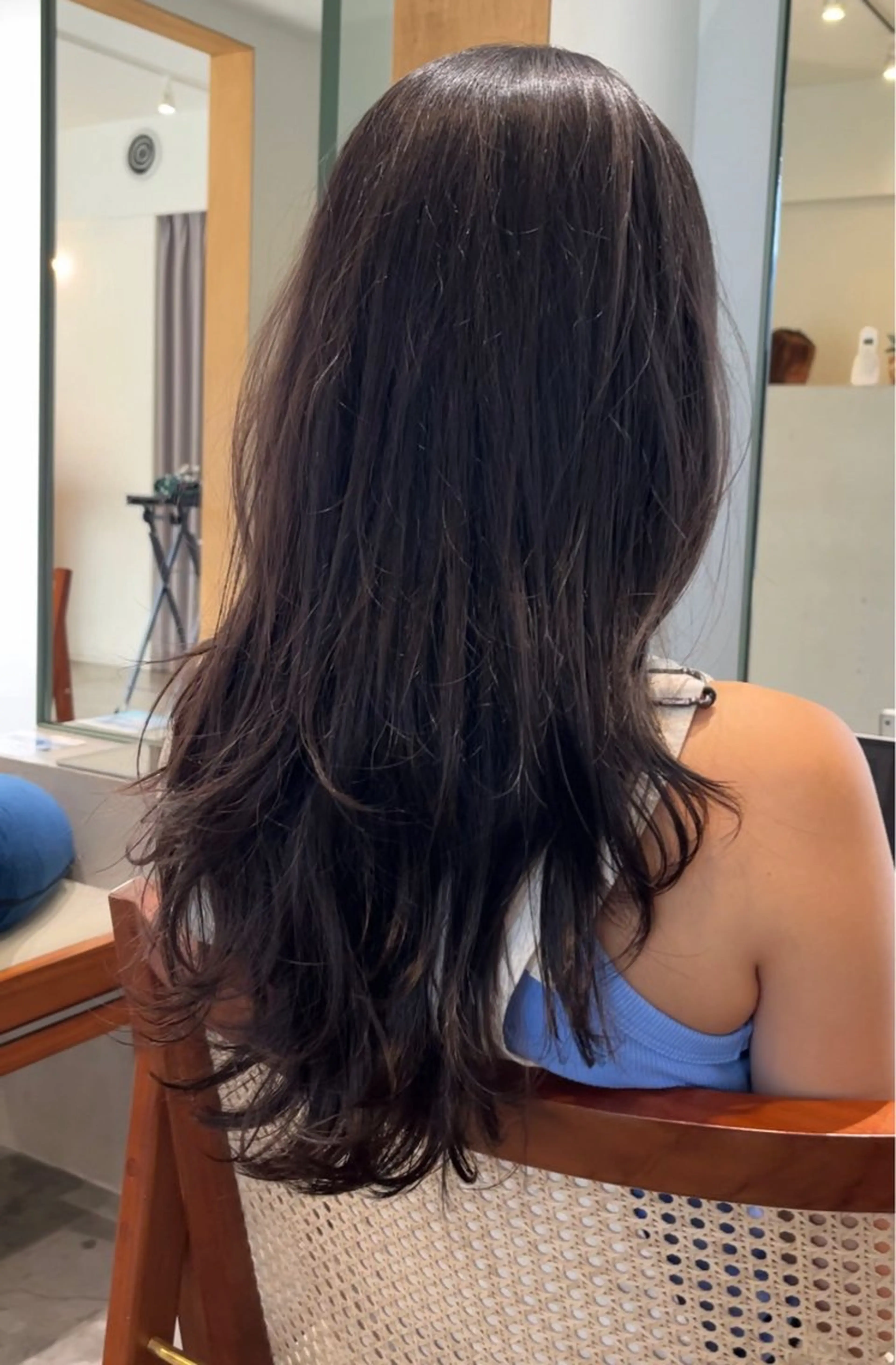 ロング ロングレイヤー レイヤーカット ロング カット トリートメント YUI／透明感カラー /レイヤーカット🦢のヘアスタイル