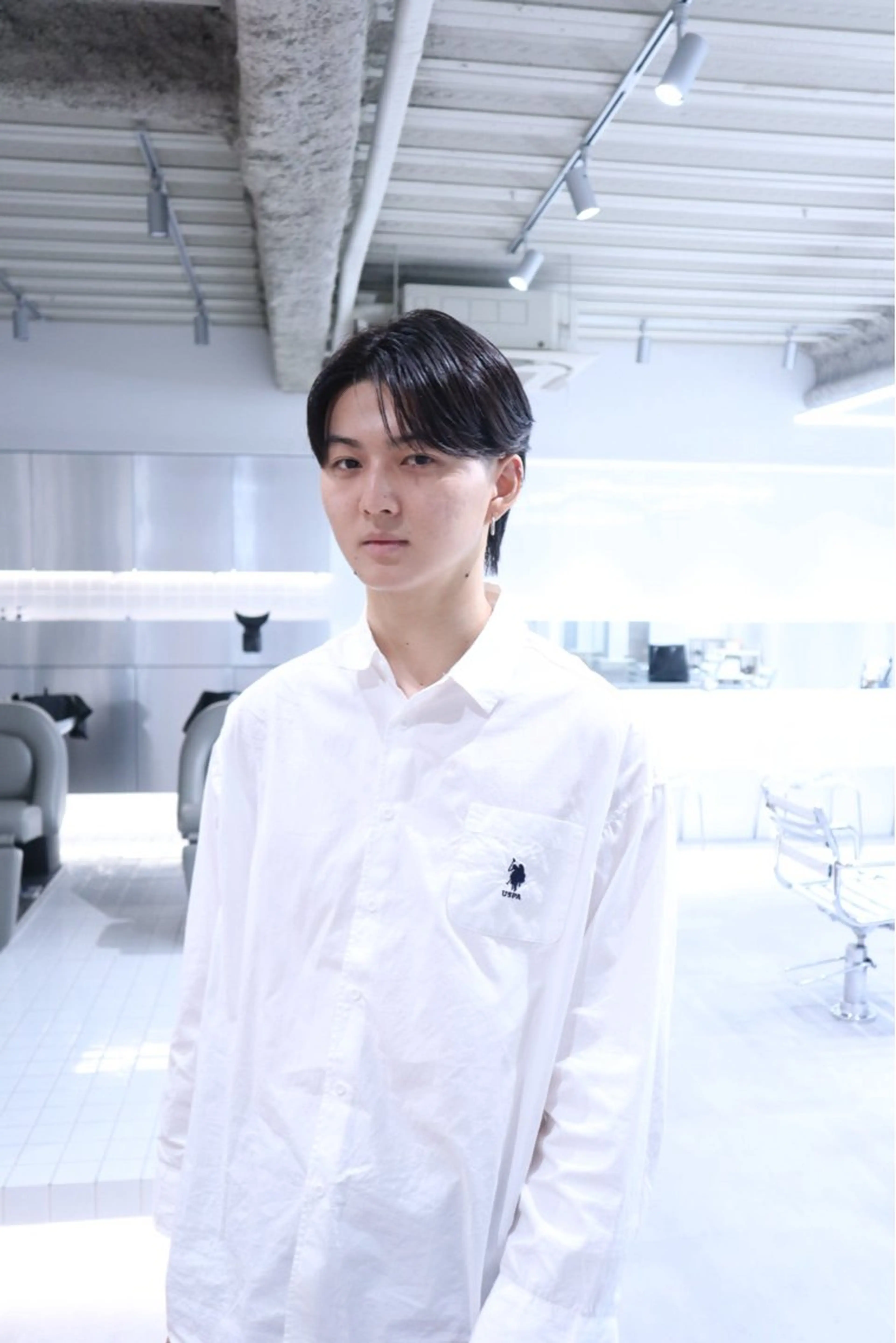 ショート パーマ メンズ カット パーマ トリートメント ヘアセット メンズ特化   西野 晴紀のヘアスタイル