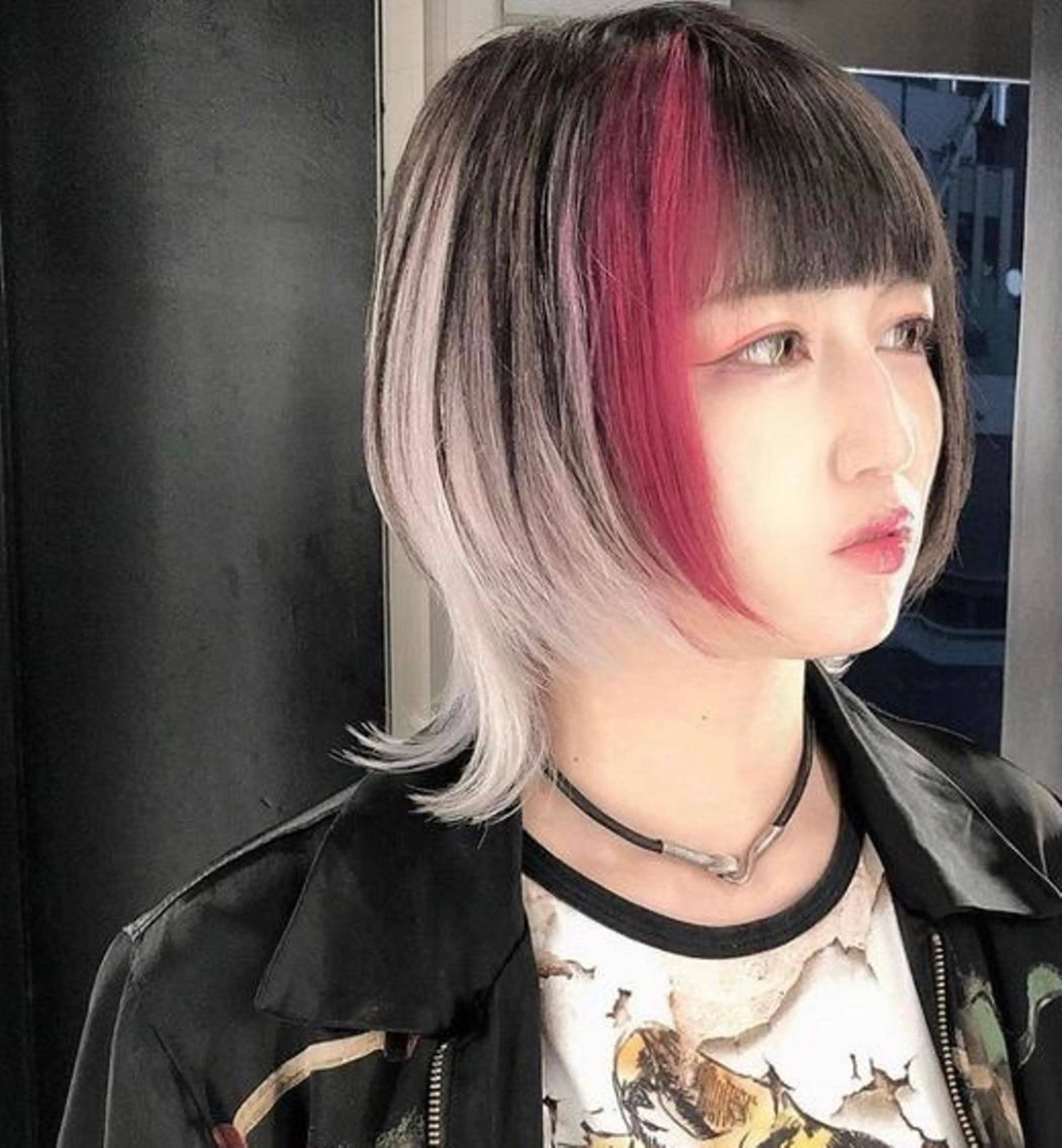 ミディアム カラー メッシュ エクステ ＤＯＮＮＡ《ドンナ》所属・髪質改善ノンダメージ ドンナイズミヤ広陵のその他イメージ