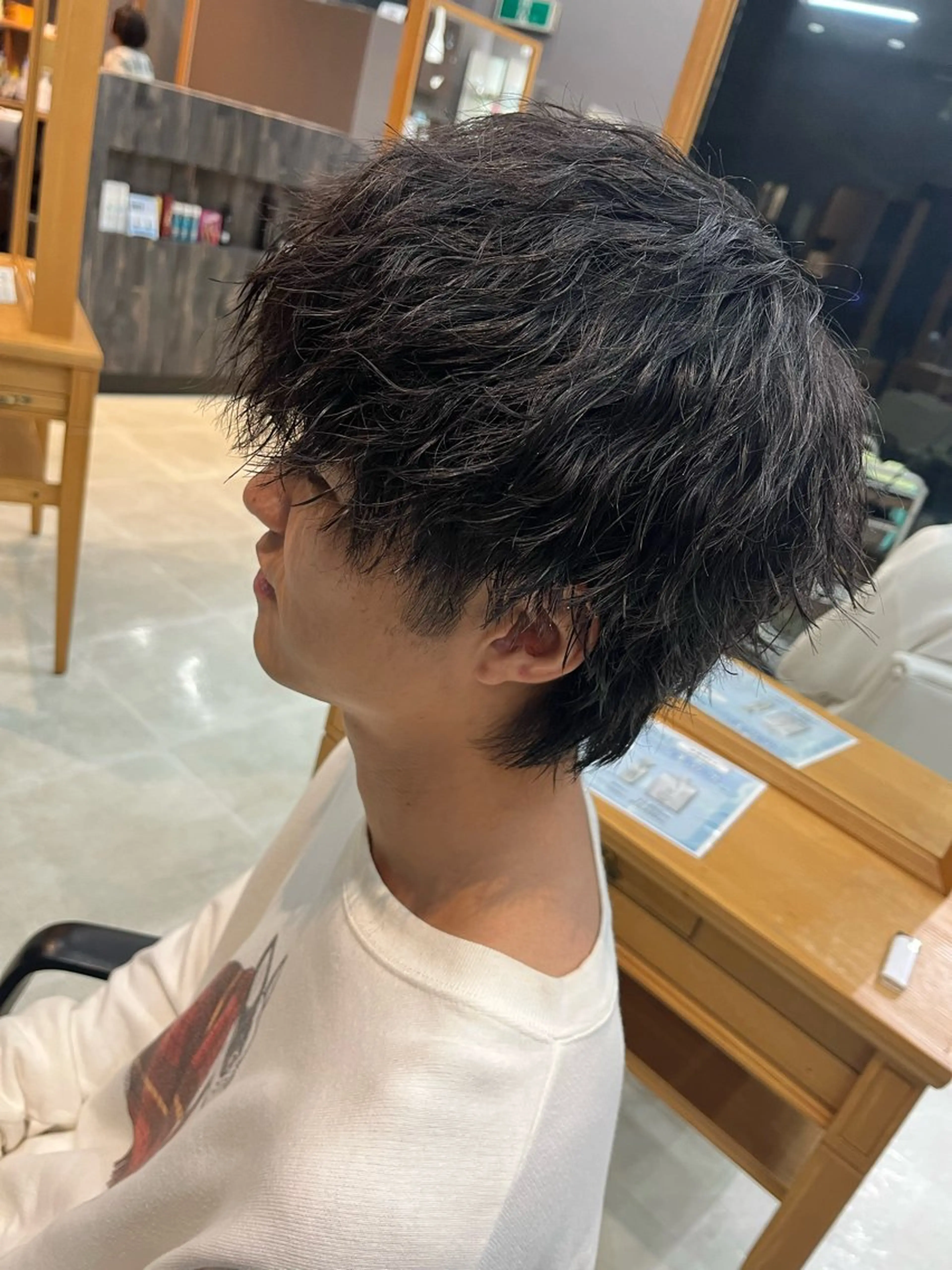 ショート カット パーマ トリートメント 安田 海斗のヘアスタイル