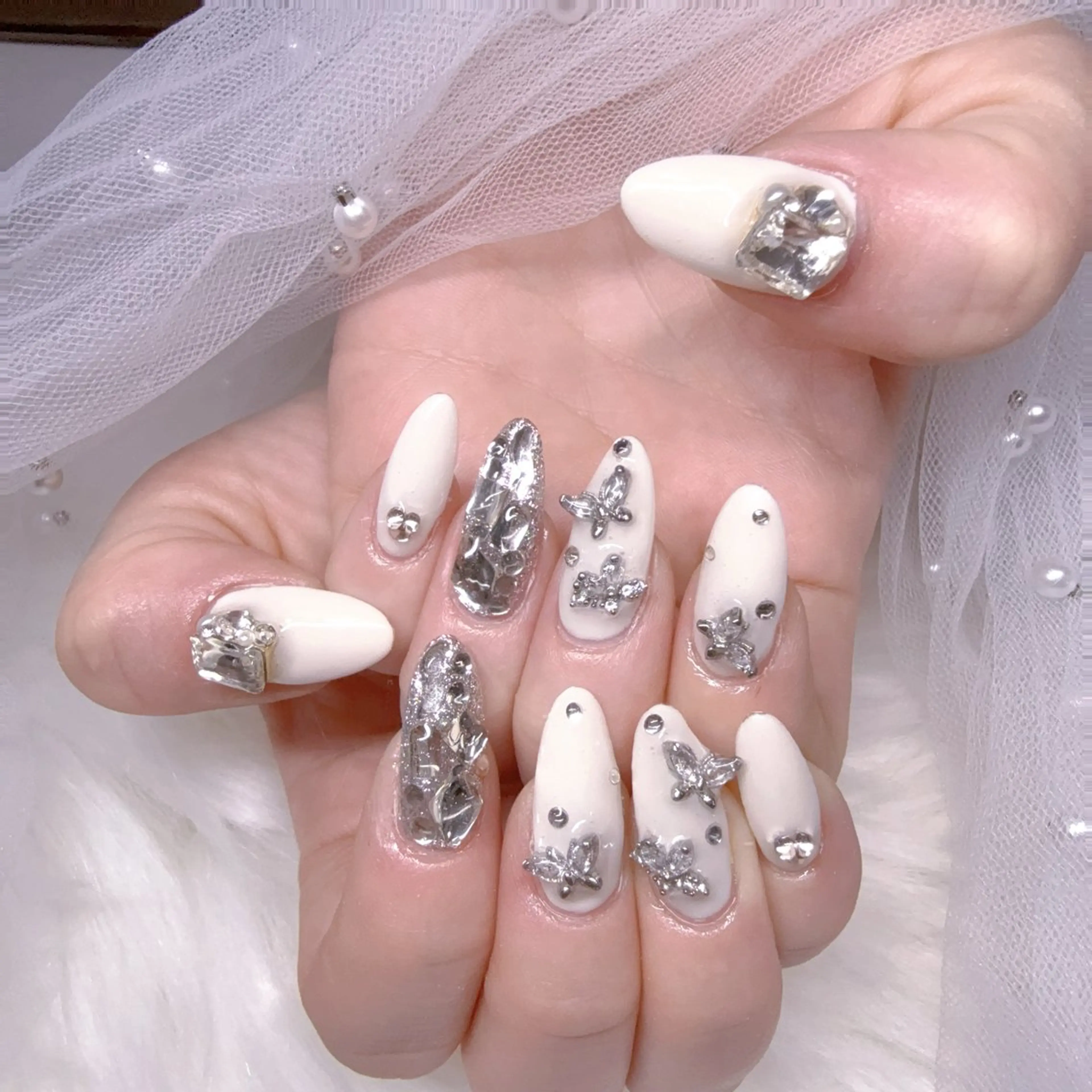ネイル ハンドネイル 長さだし専門Minami所属・MN Nail salonのネイルデザイン