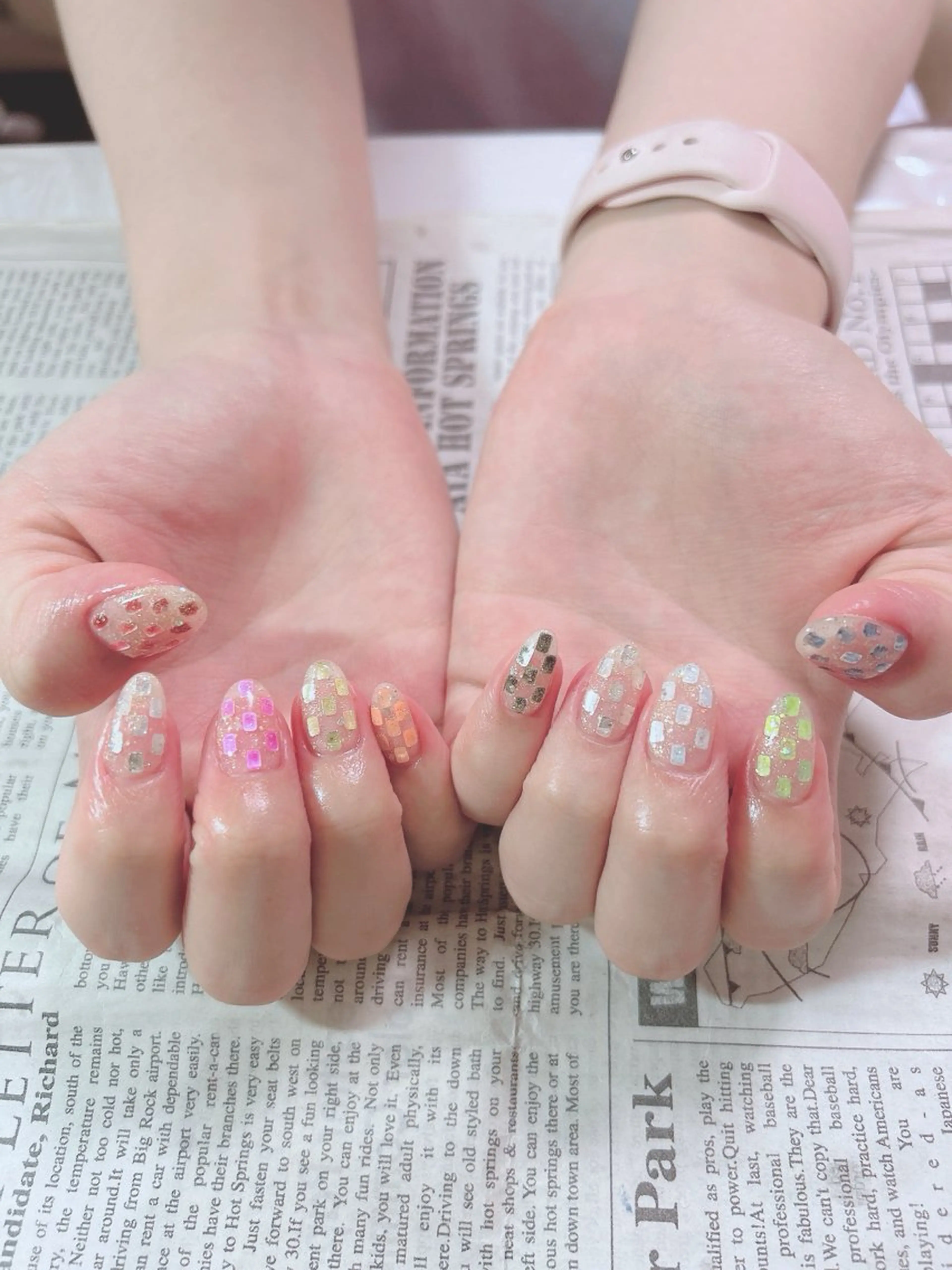 ネイル ハンドネイル ハンドケア 森山 舞のネイルデザイン