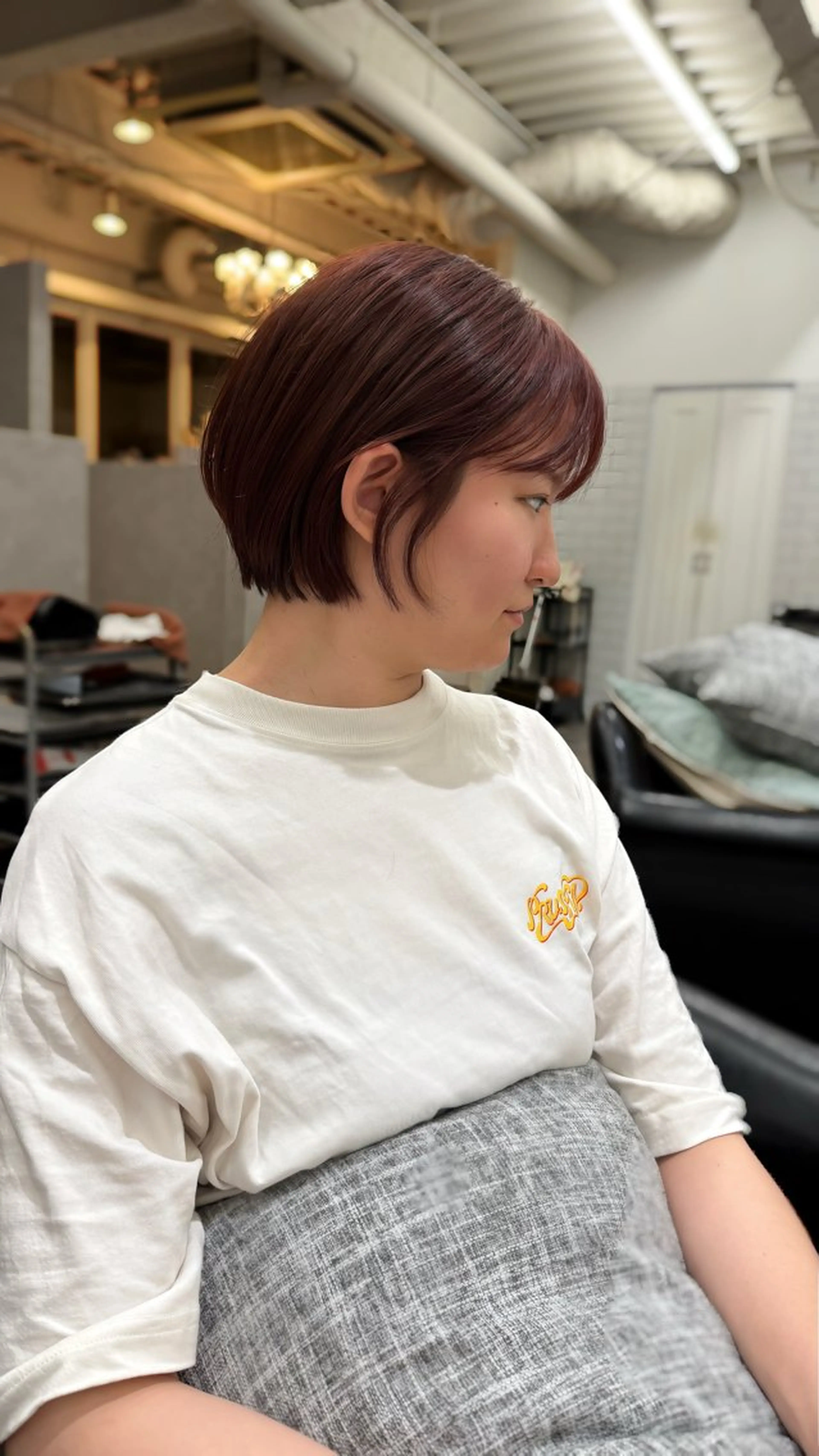 ショート ショートボブ ボブ ショートヘア jiire所属・カットモデル無料 👒堀江・ヨンスクのヘアスタイル
