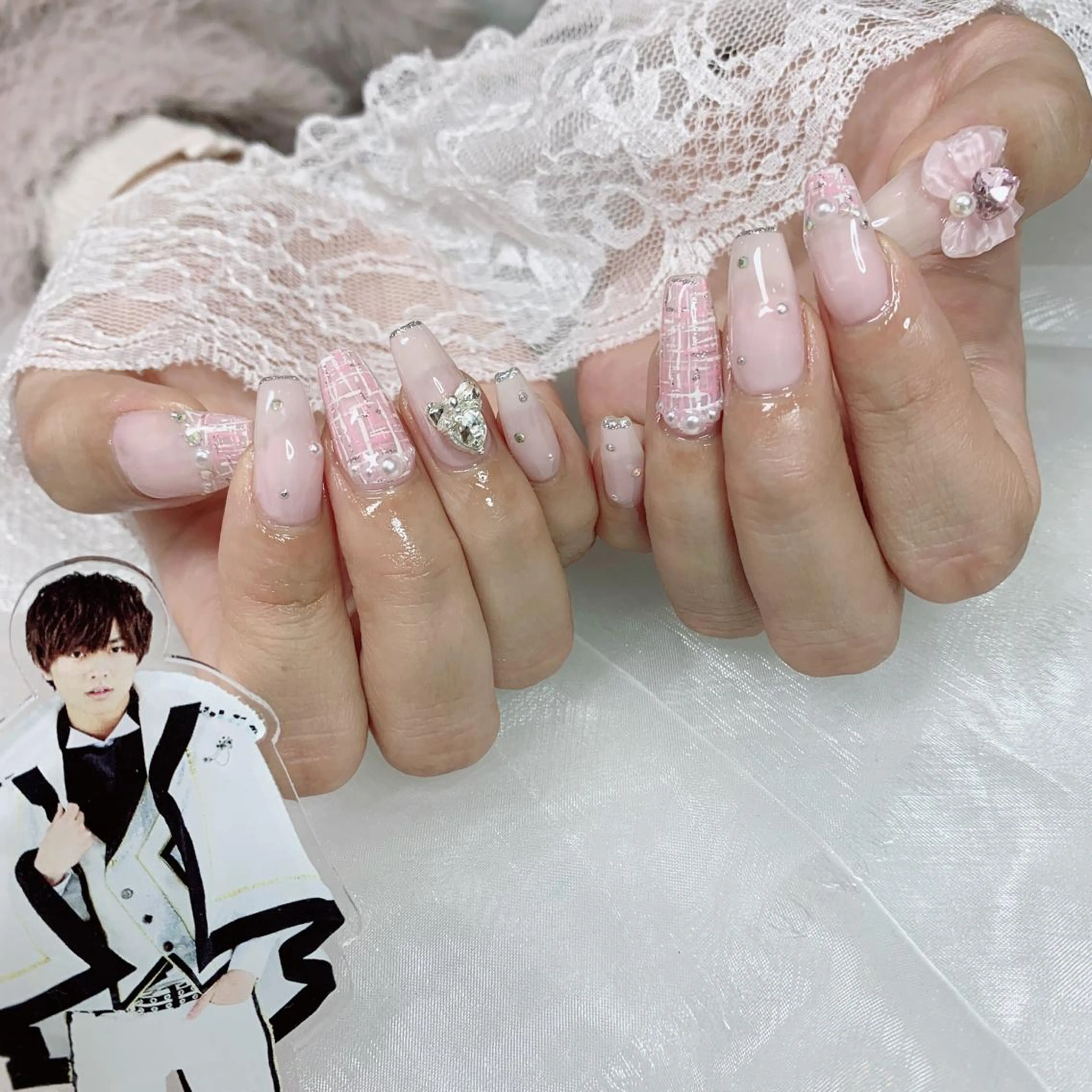 ネイル ハンドネイル La neige* yuki 🥯🍑のネイルデザイン