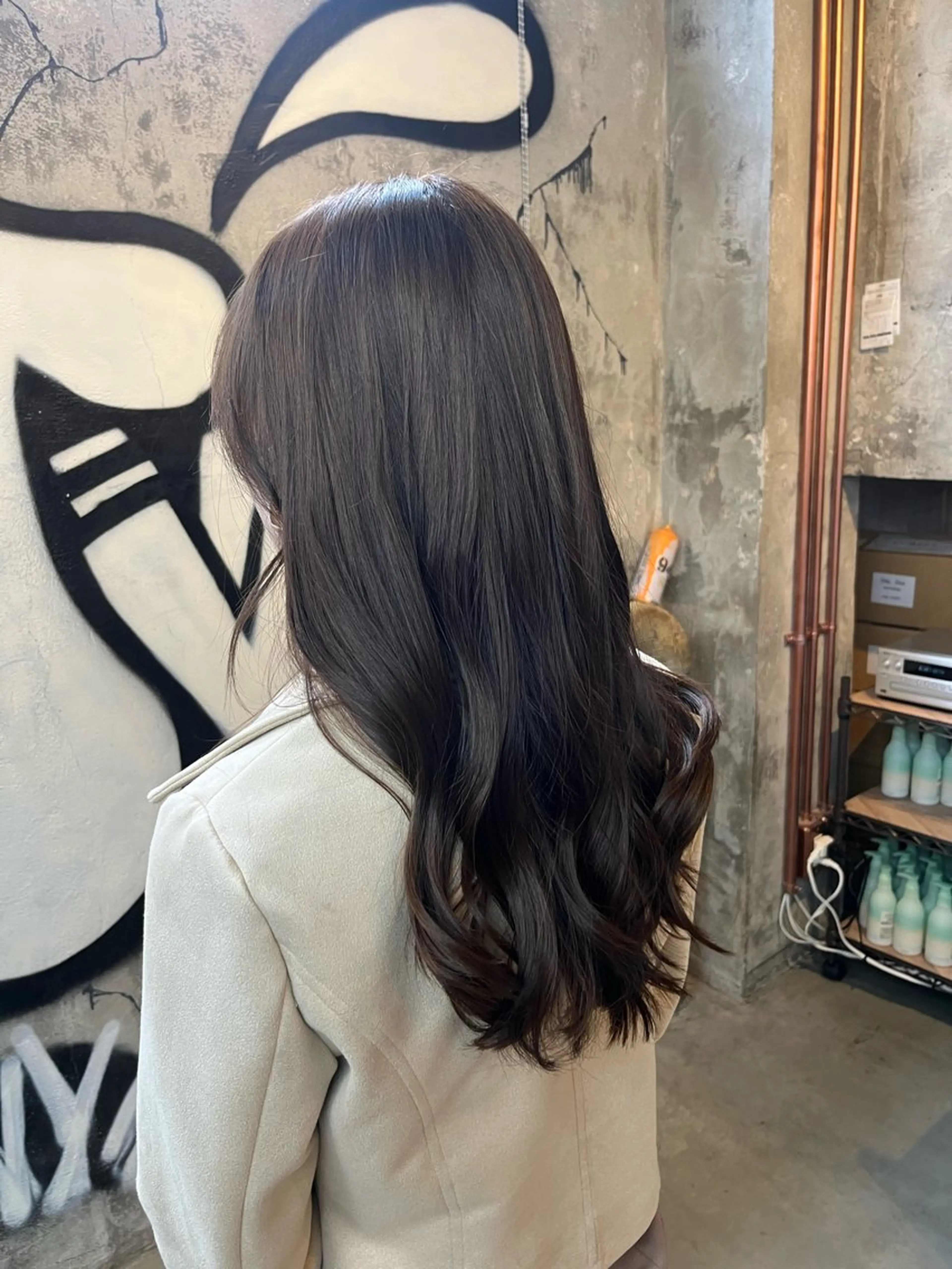 ロング Kearny 小林 裕花のヘアスタイル