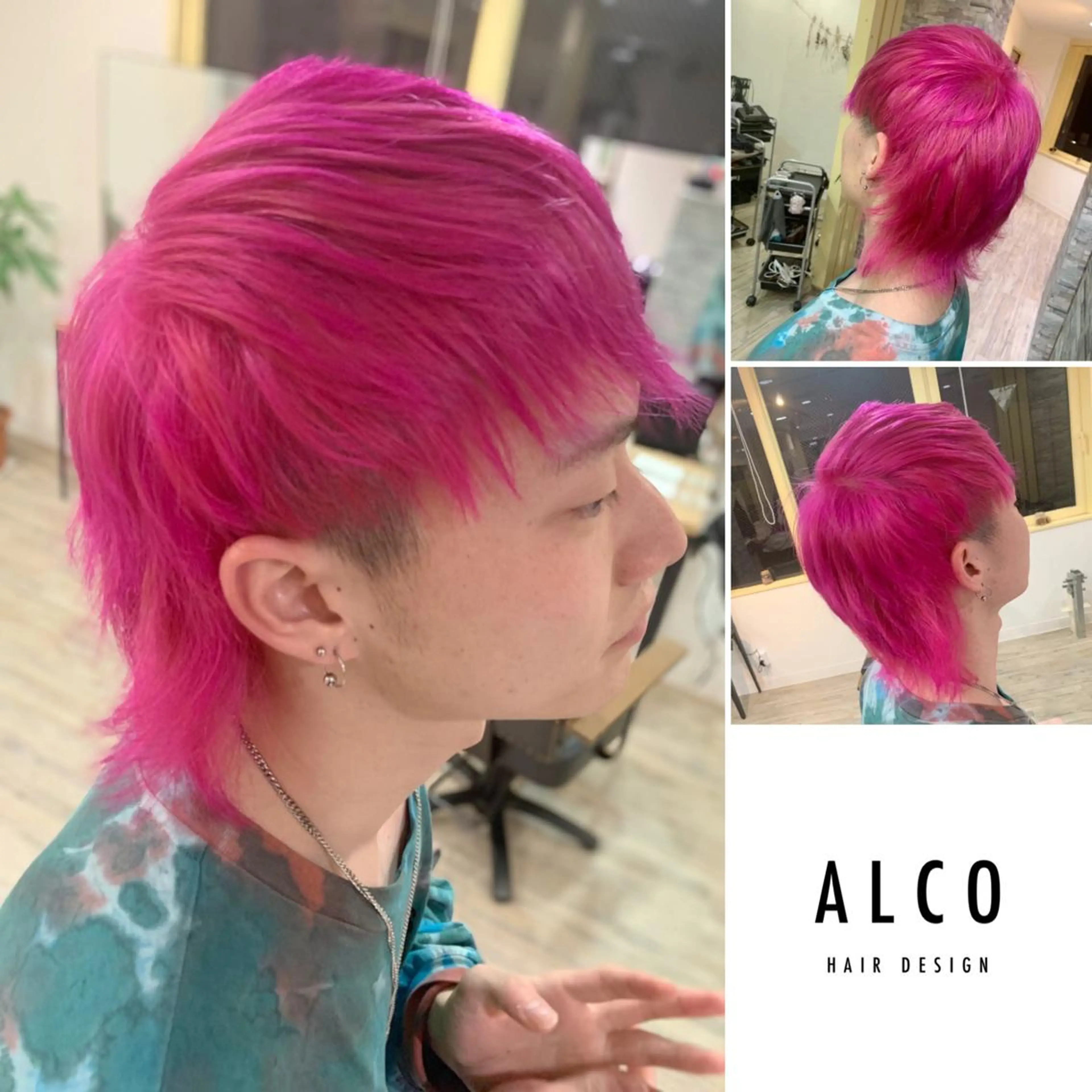 ショート カラー メンズ カット ヘアカラー トリートメント ワタイショウタ 髪質改善✨アイブロウのヘアスタイル