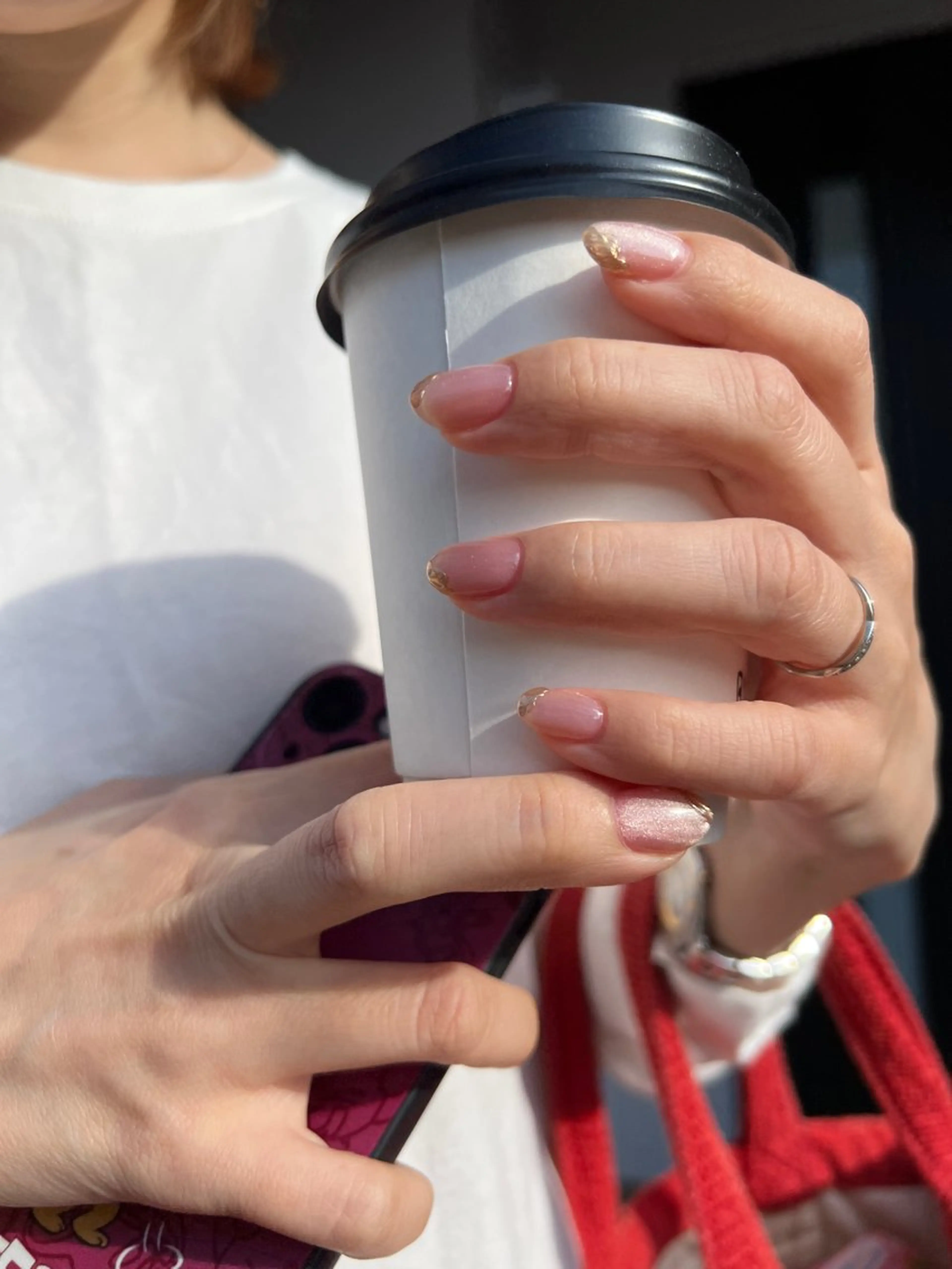 ネイル 氷ネイル・うるうるネイル ミラーネイル Ri.nail オクマトモカのネイルデザイン