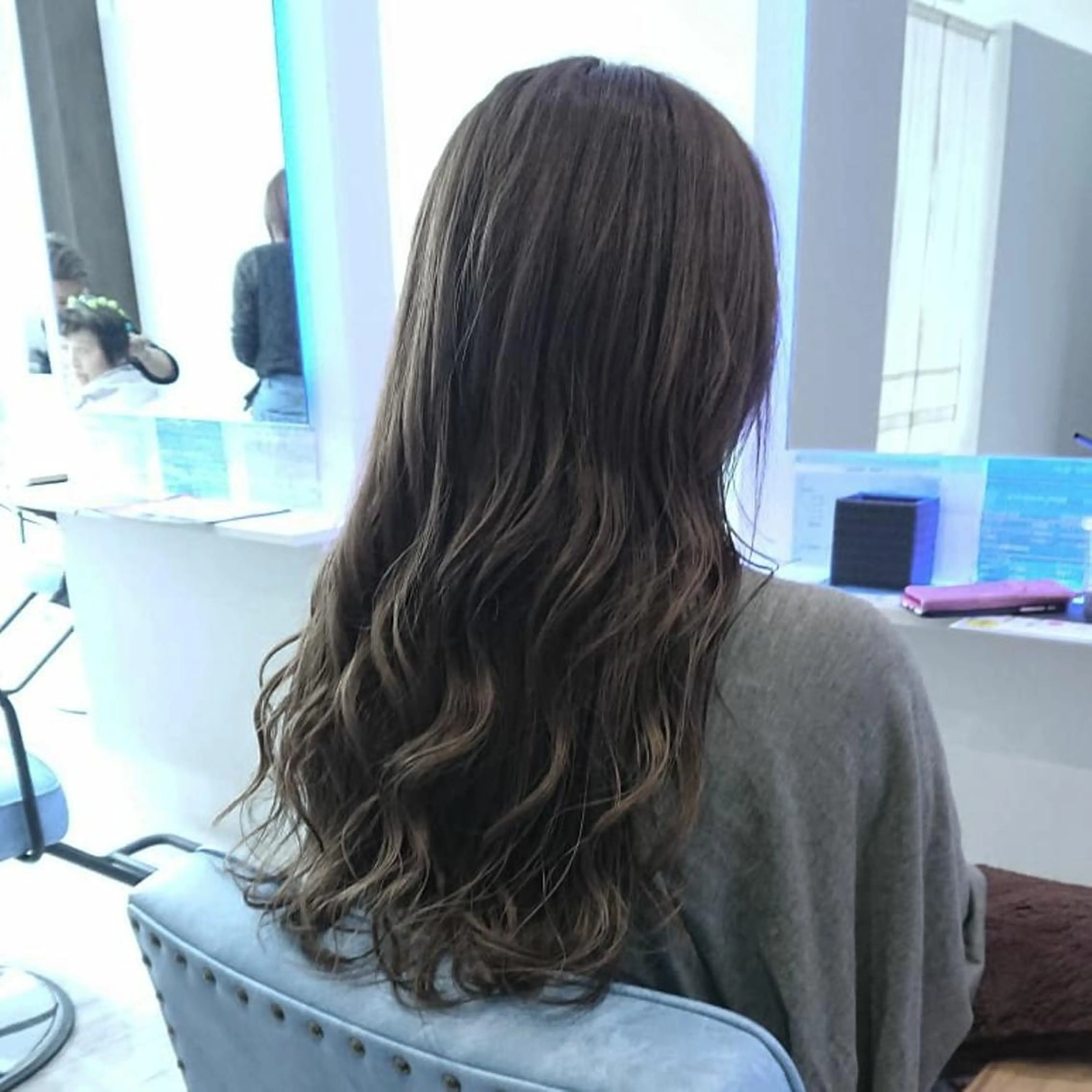 ロング カラー ヘアアレンジ 小林 伸行のヘアスタイル