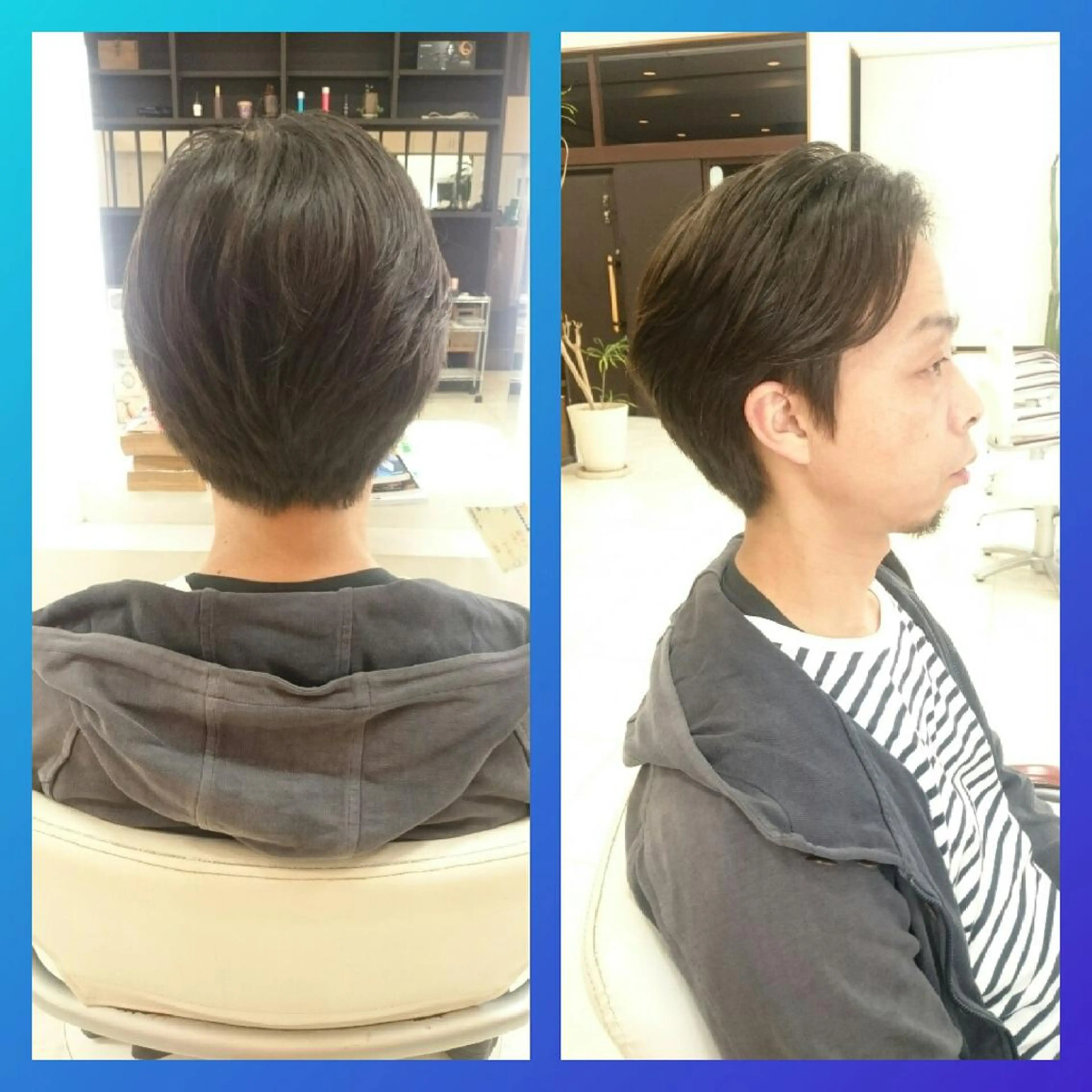 ショート キンジョウ エナミのヘアスタイル