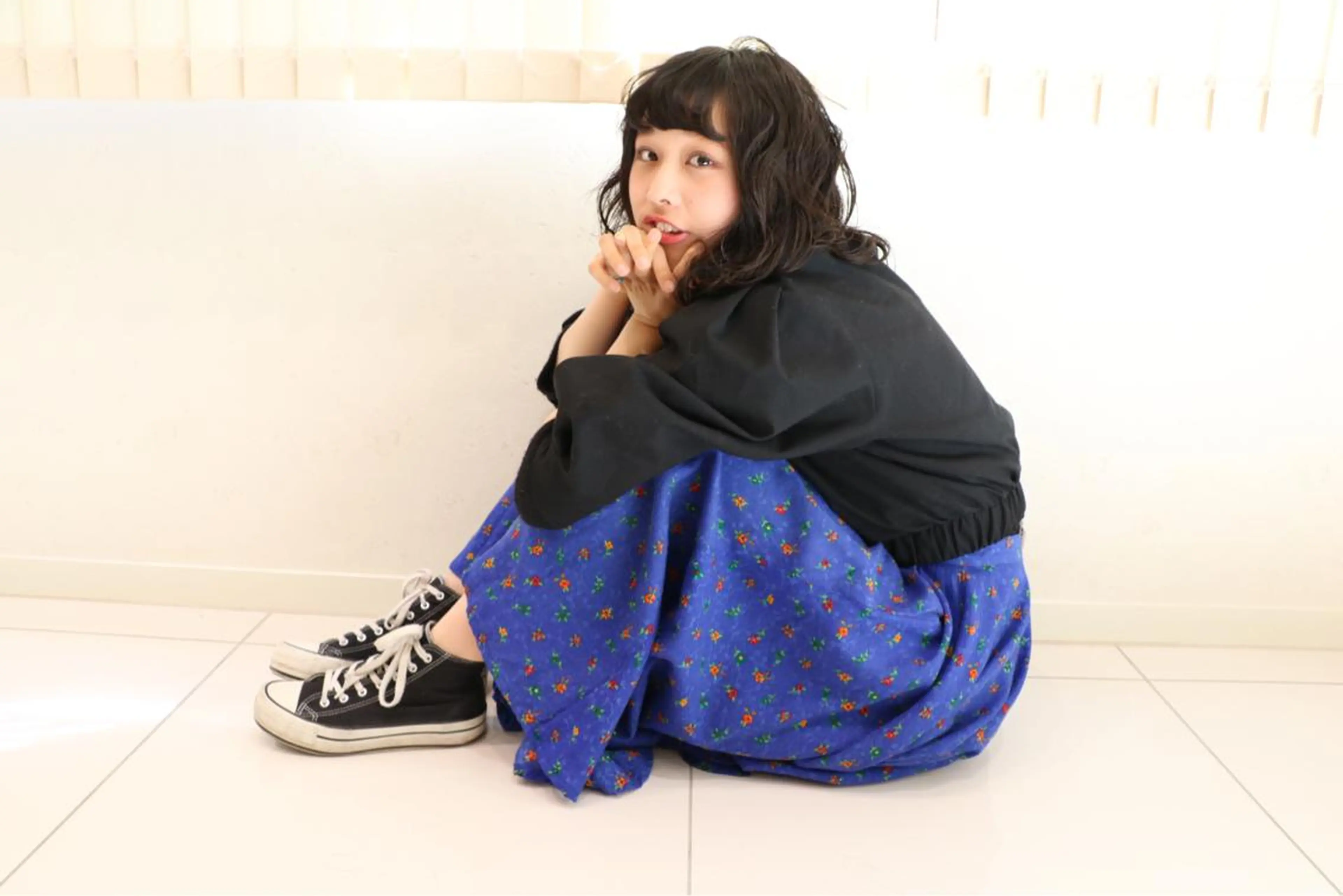 ミディアム カラー パーマ ヘアアレンジ ボブ LUCK本厚木 浦住 貴大のヘアスタイル