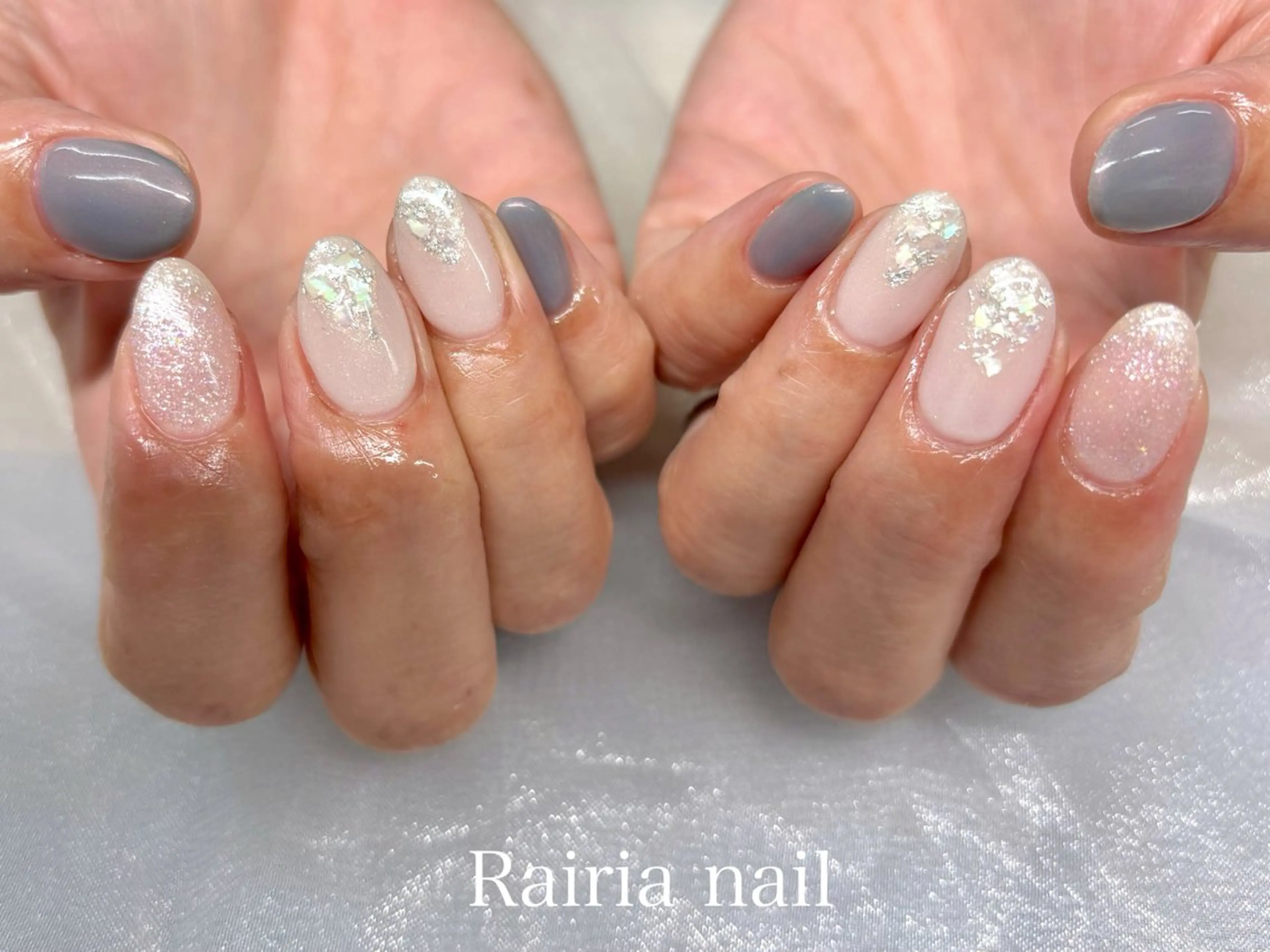 ネイル ハンドネイル rairiaharu パラジェルのネイルデザイン