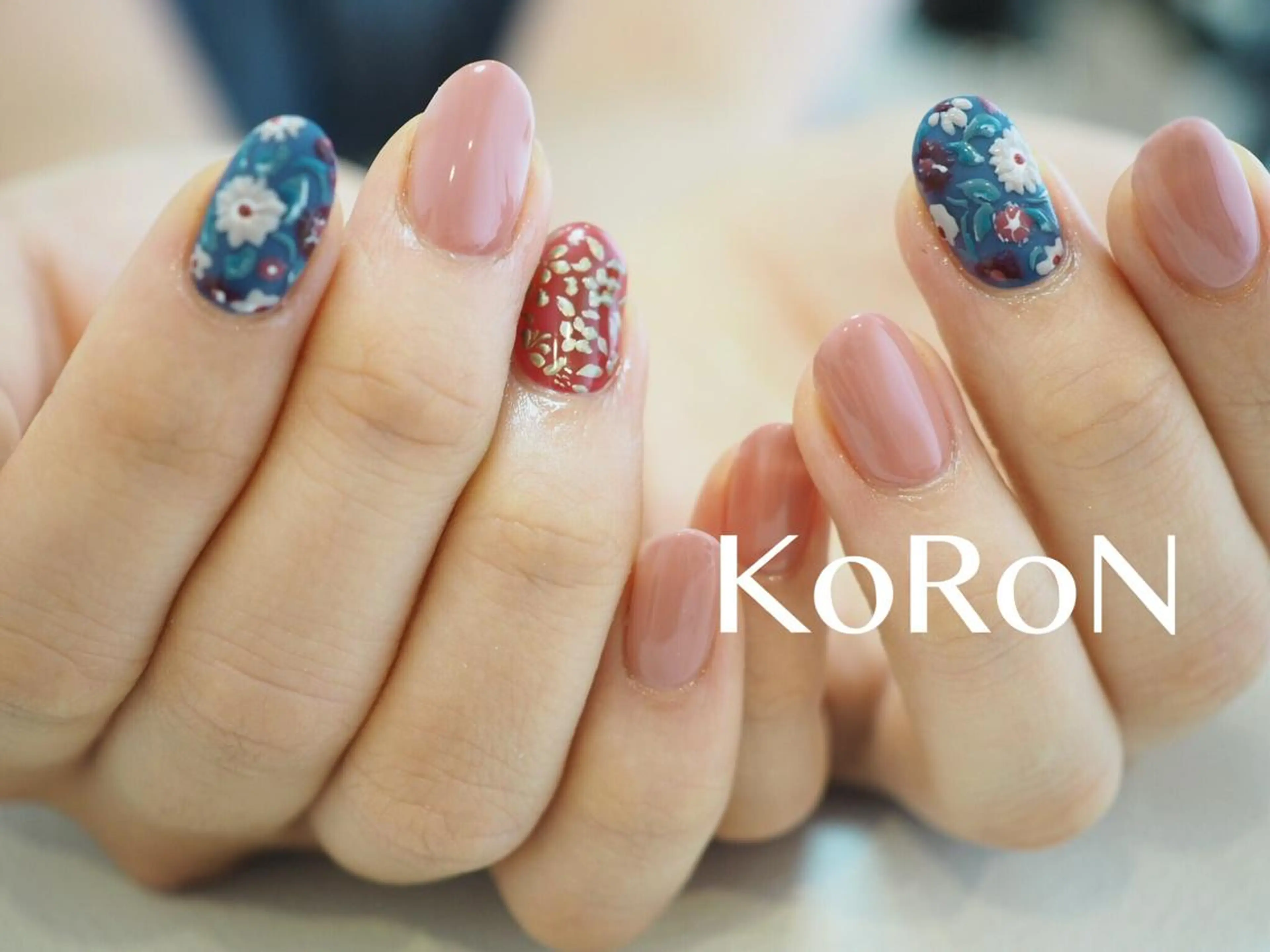 ネイル 自宅サロン鎌倉 KORONのネイルデザイン