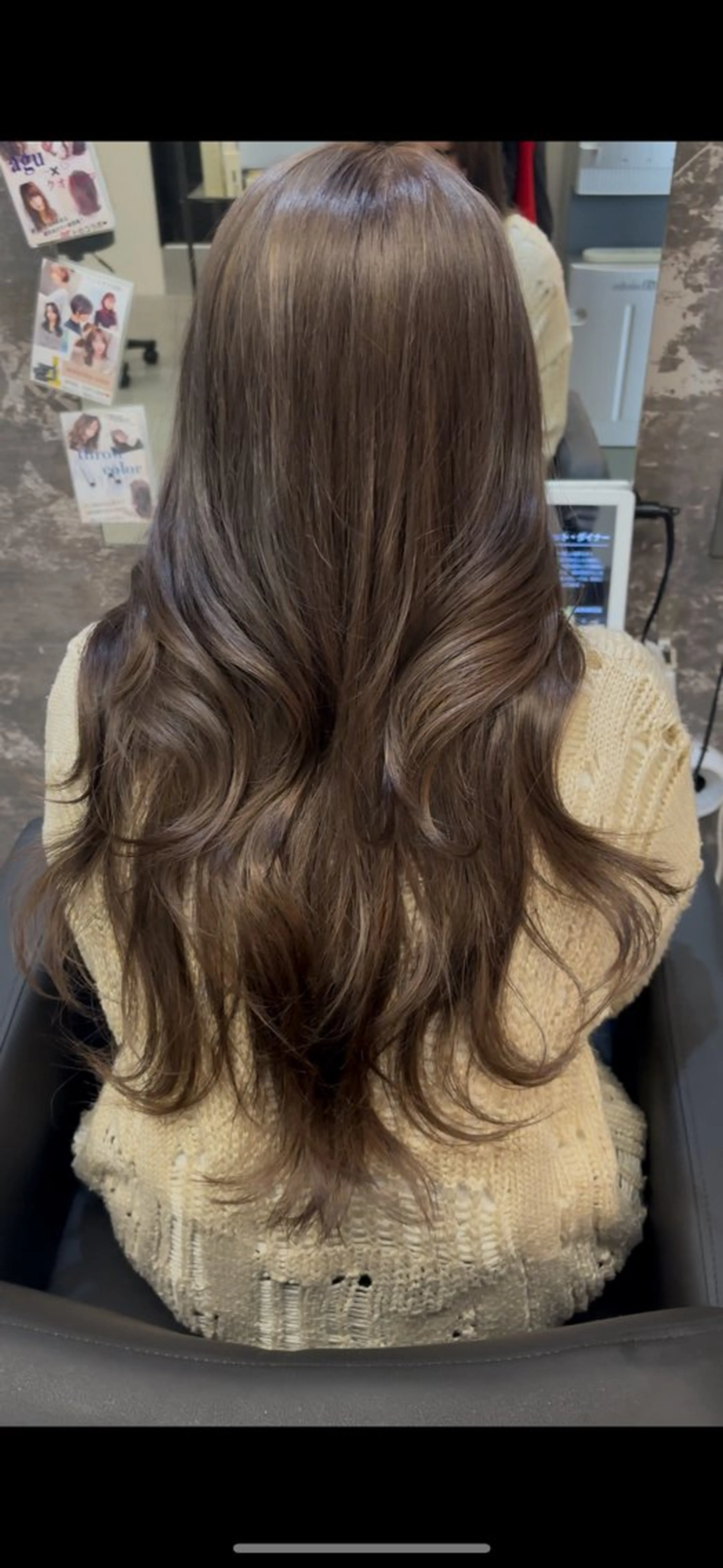 セミロング レイヤーカット🫧艶 カラー/LILICAのヘアスタイル