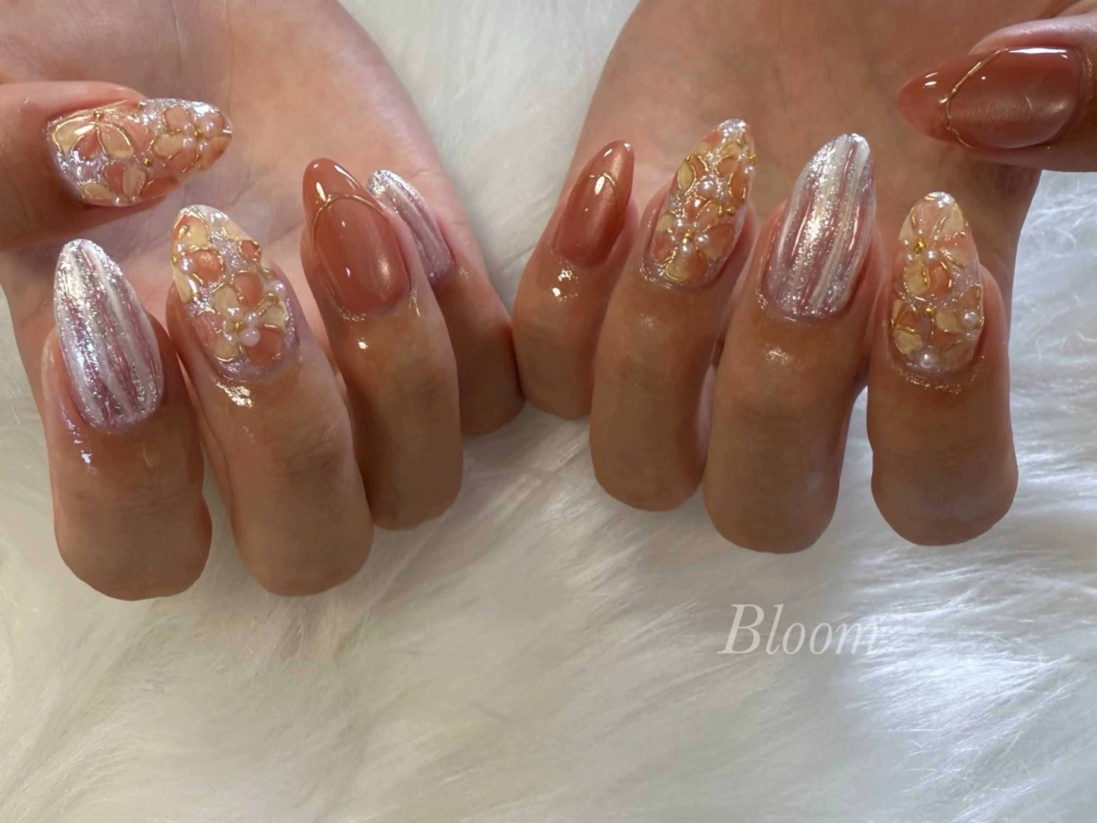 ネイル ハンドネイル Bloom a nail studio所属・松下 未来のネイルデザイン