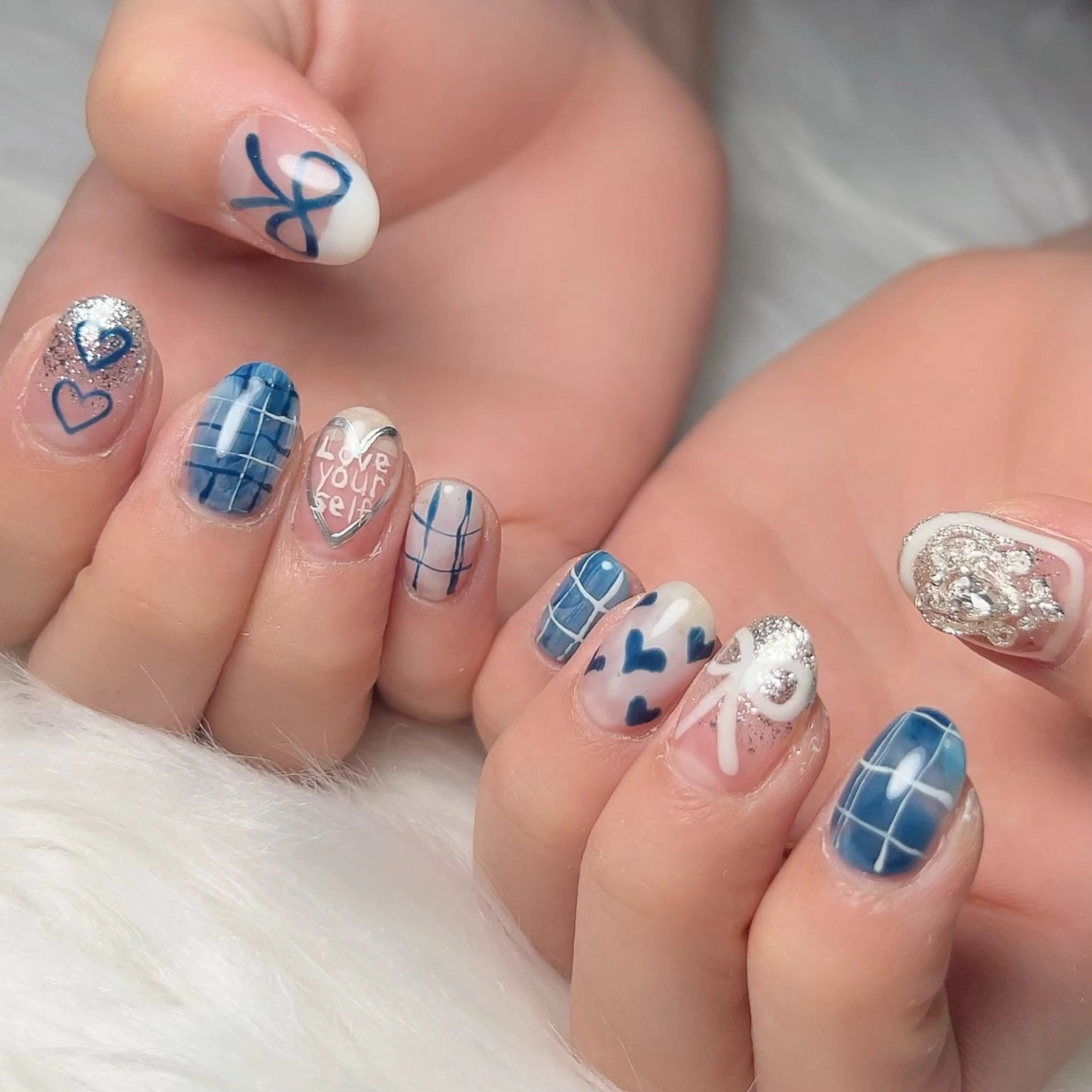 ネイル ハンドネイル 【Yappy🌈】 💖P-tanaのネイルデザイン