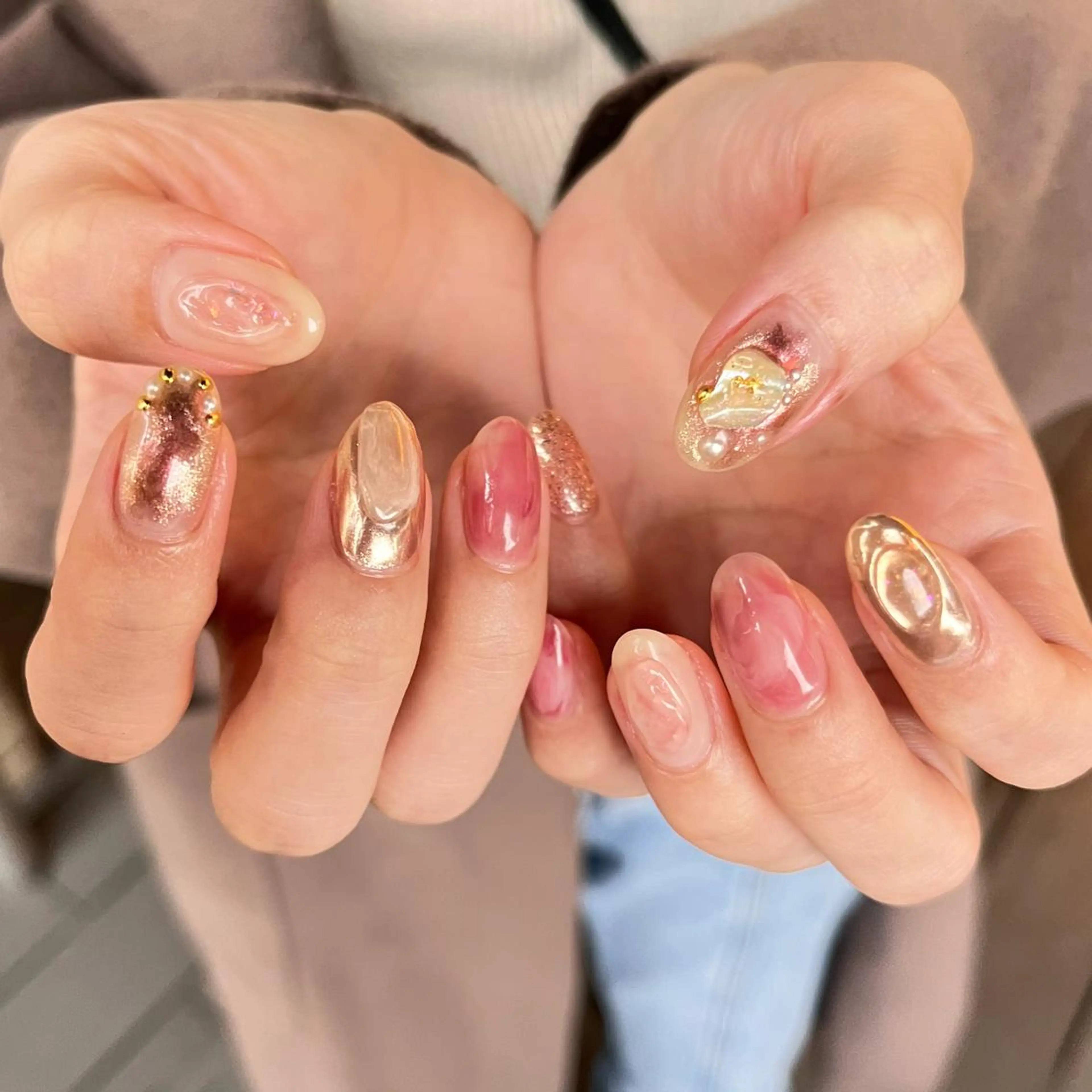 ネイル ハンドネイル yurina/ パラジェル認定サロンのネイルデザイン