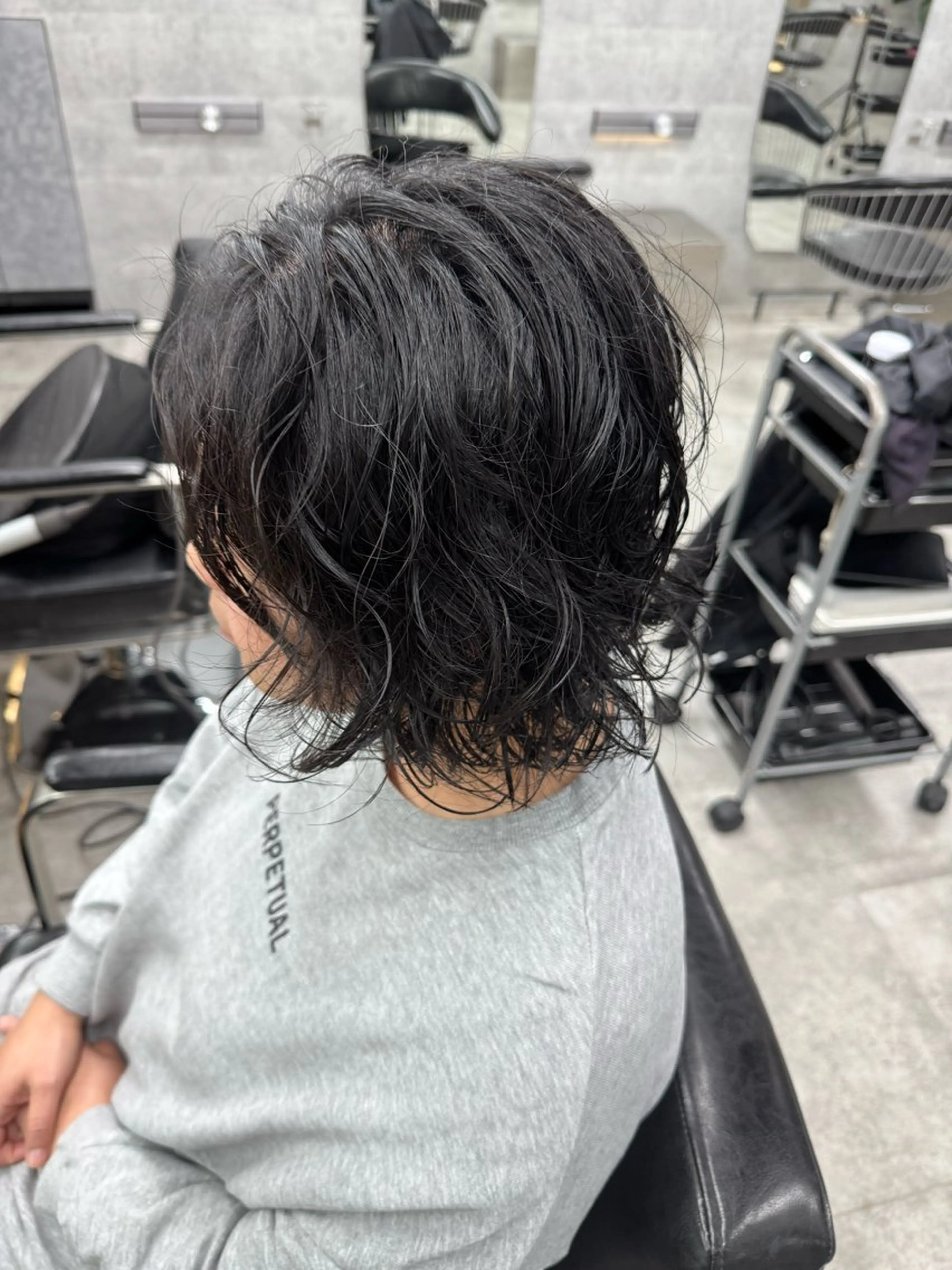 ショート パーマ カット パーマ NOOS omotesando所属・You⚡️髪質改善/ レイヤーカット/ボブのヘアスタイル