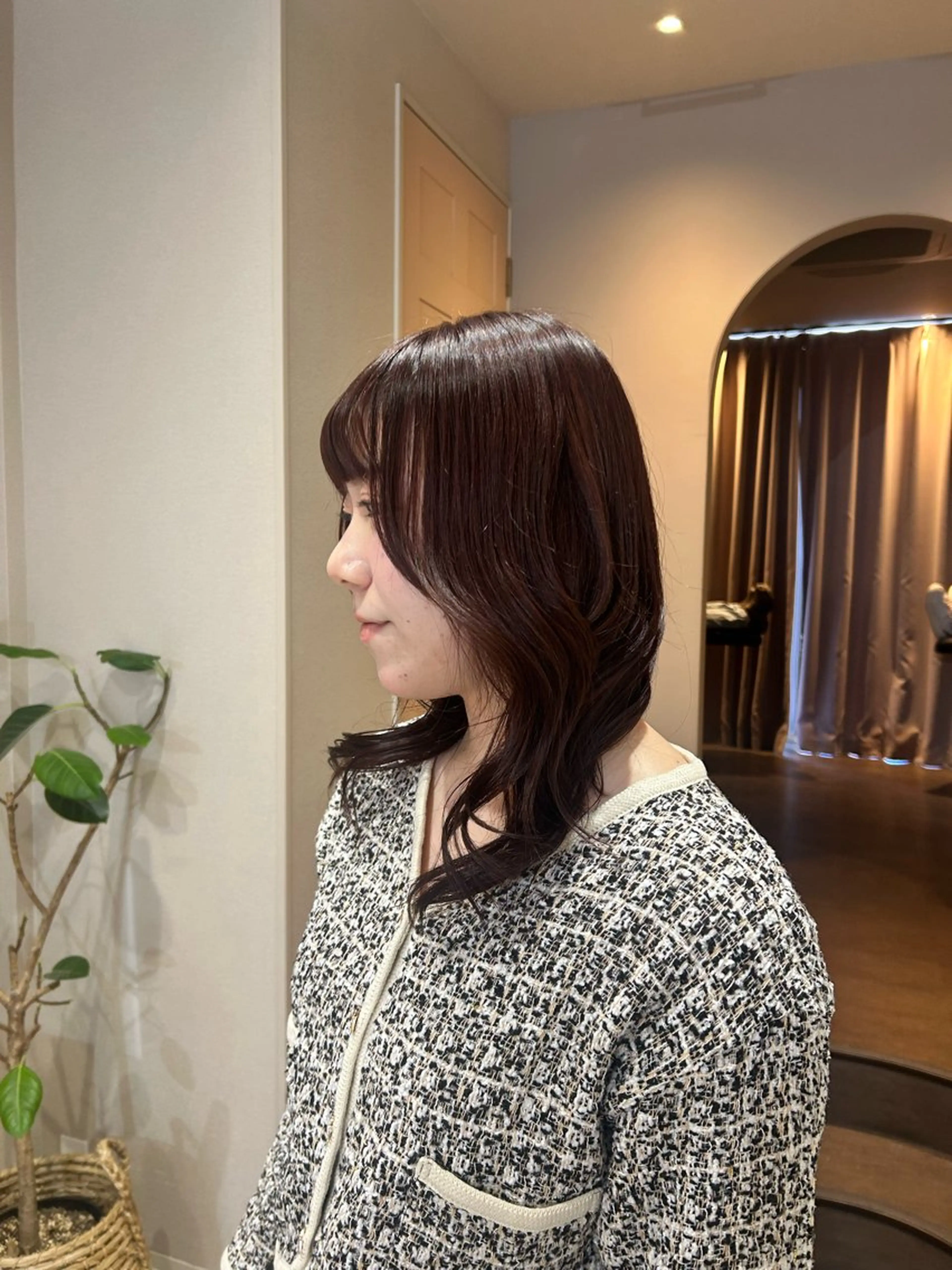 カラー ヘアカラー 色素薄めカラー o___mioのヘアスタイル