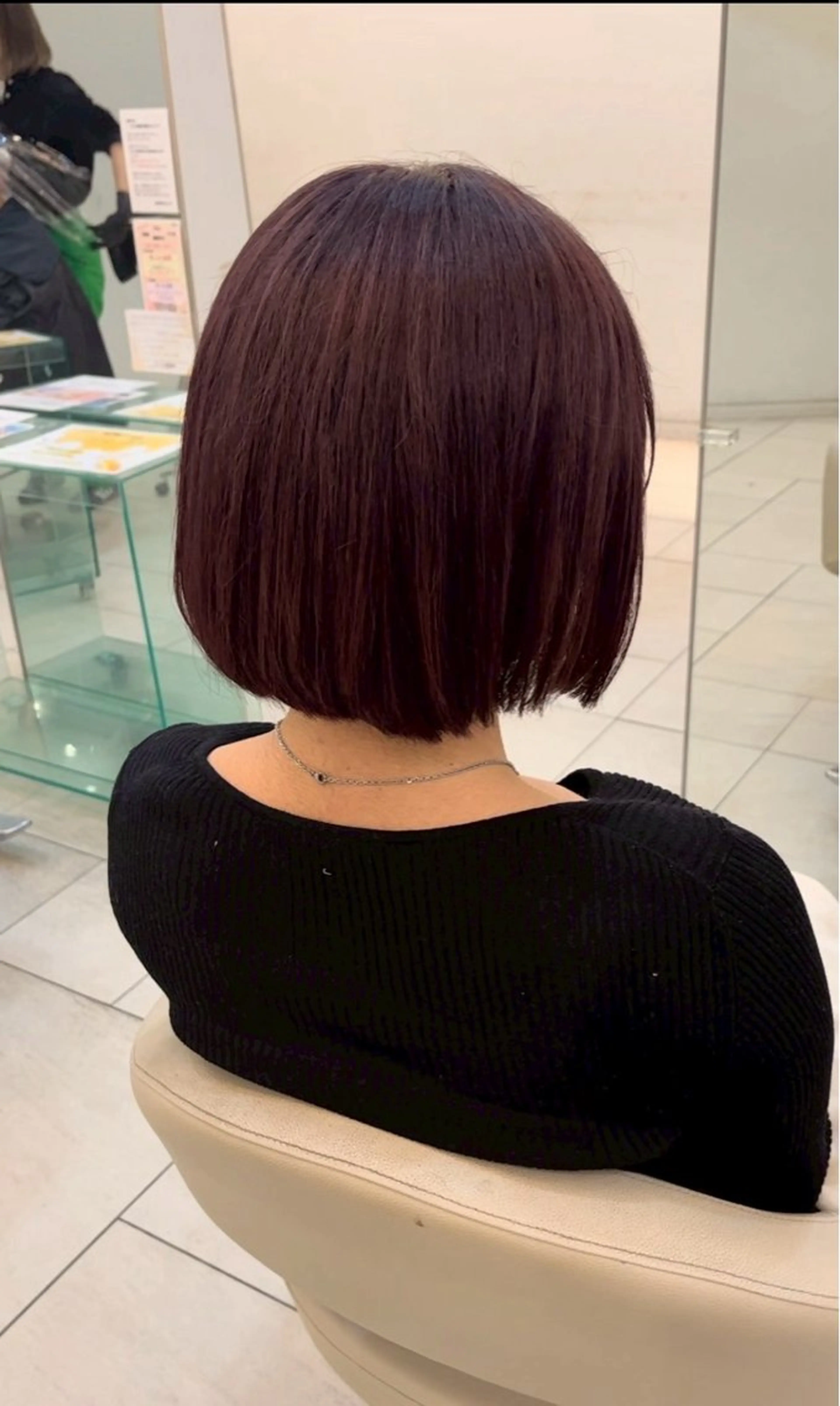 ミディアム カット ヘアカラー トリートメント Nagito/メンズ /梅田/艶カラーのヘアスタイル