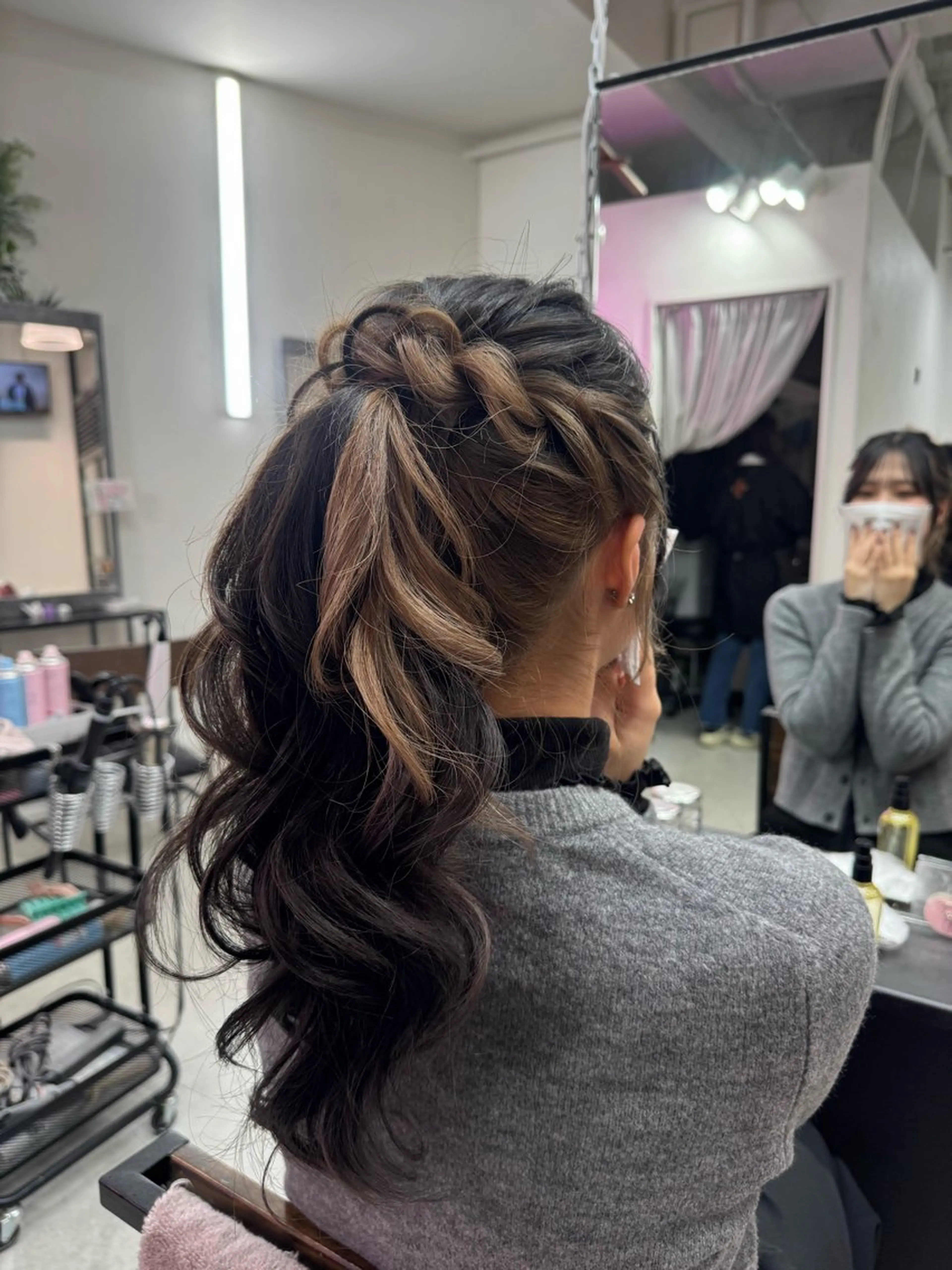 ポニーテールの写真