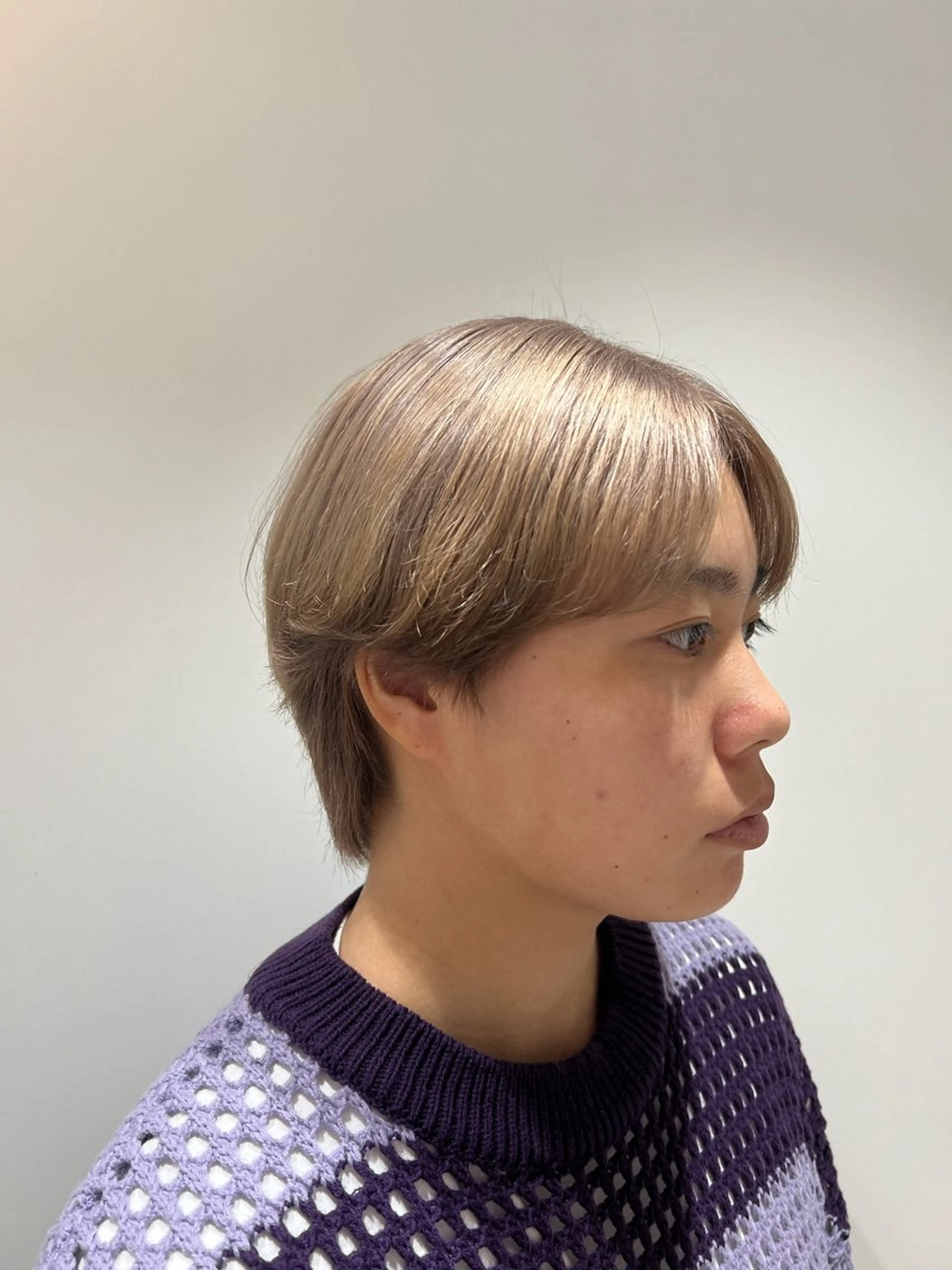 カラー ヘアカラー 瀬戸 杏珠のヘアスタイル
