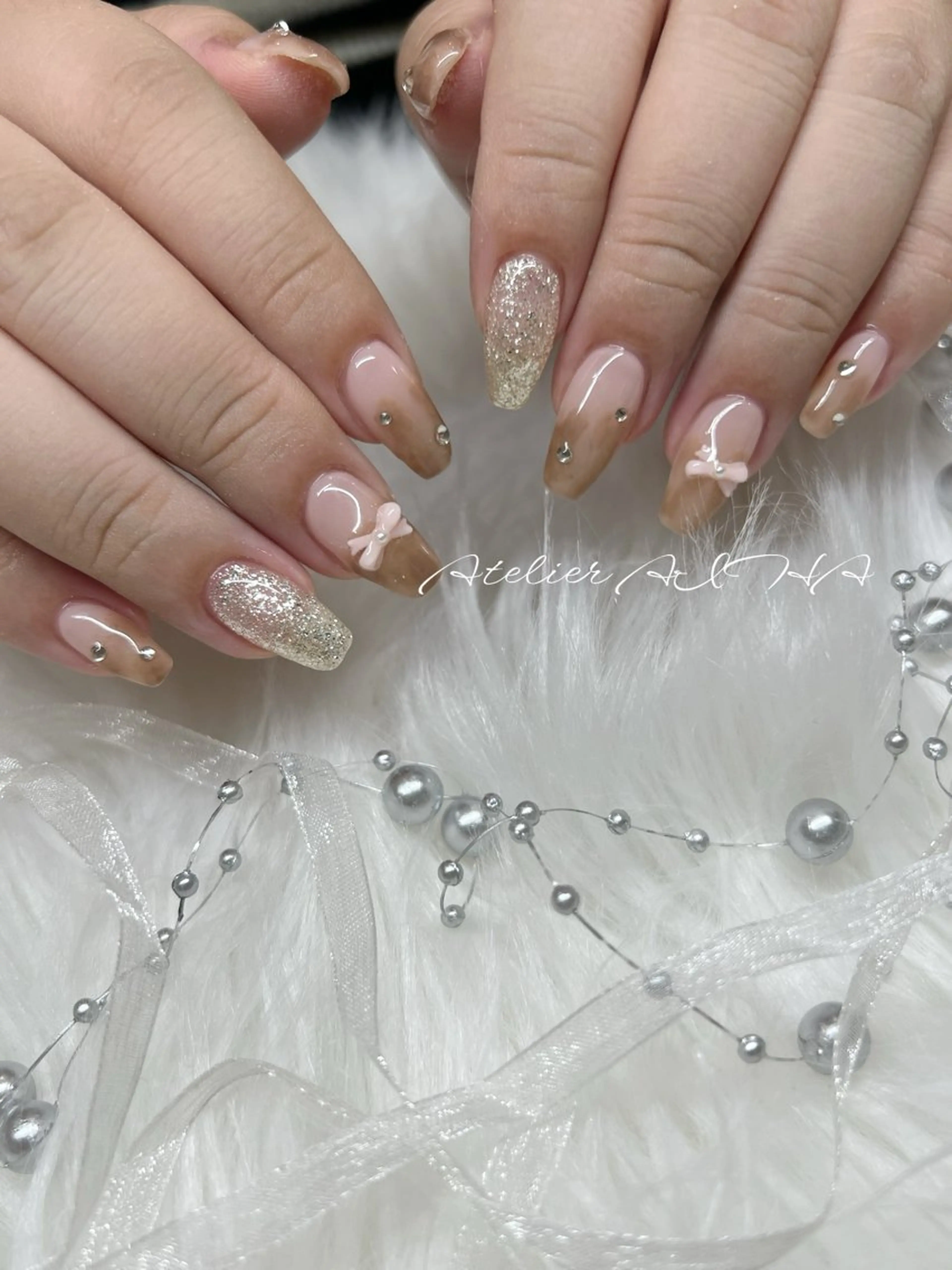 ミディアム アトリエAIHA所属・アトリエAIHA★ フィルイン推奨サロンのネイルデザイン