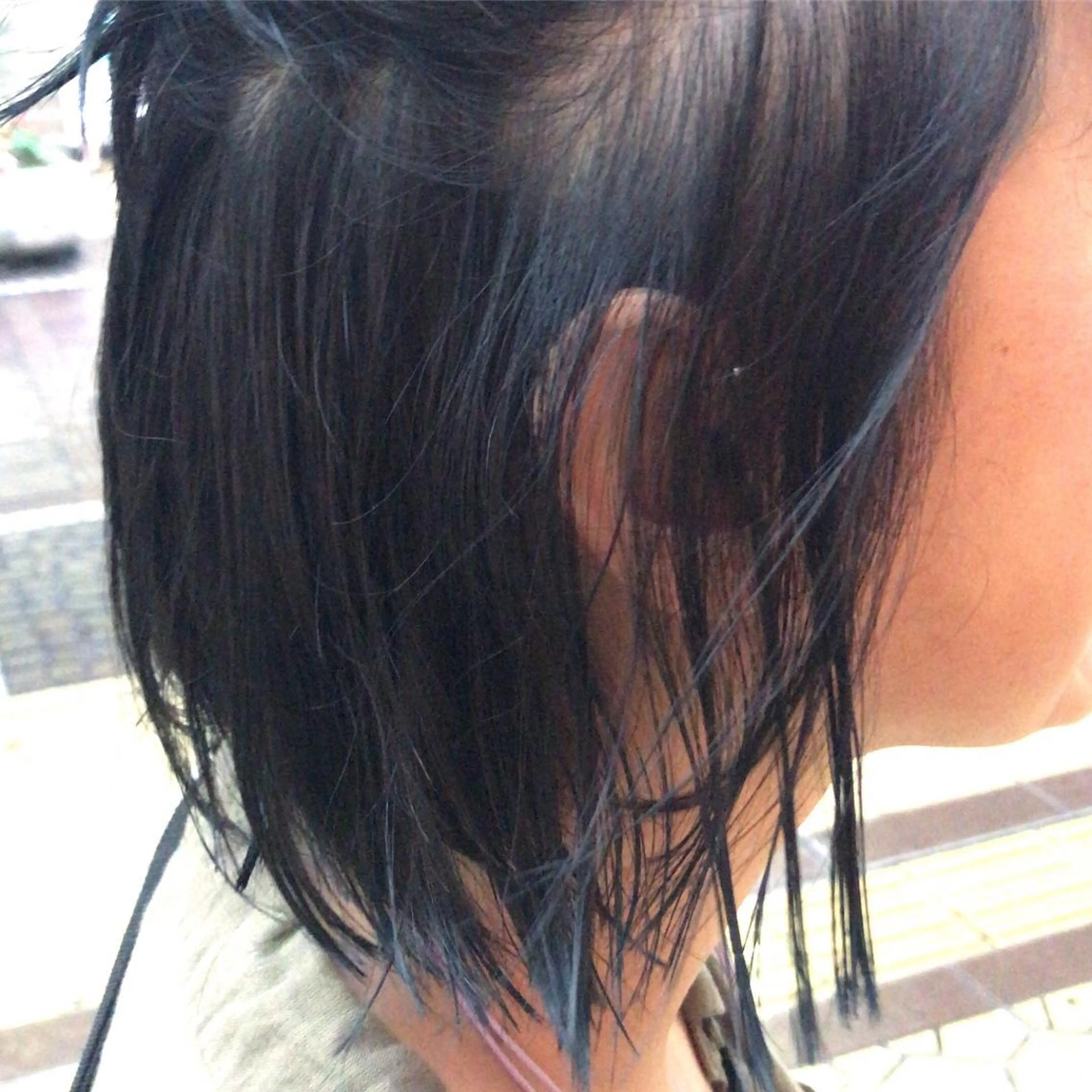 ショート カラー ブリーチ ブルーカラー ブリーチなしカラー Neolive Cava 相模大野店所属・sola: neoliveのヘアスタイル