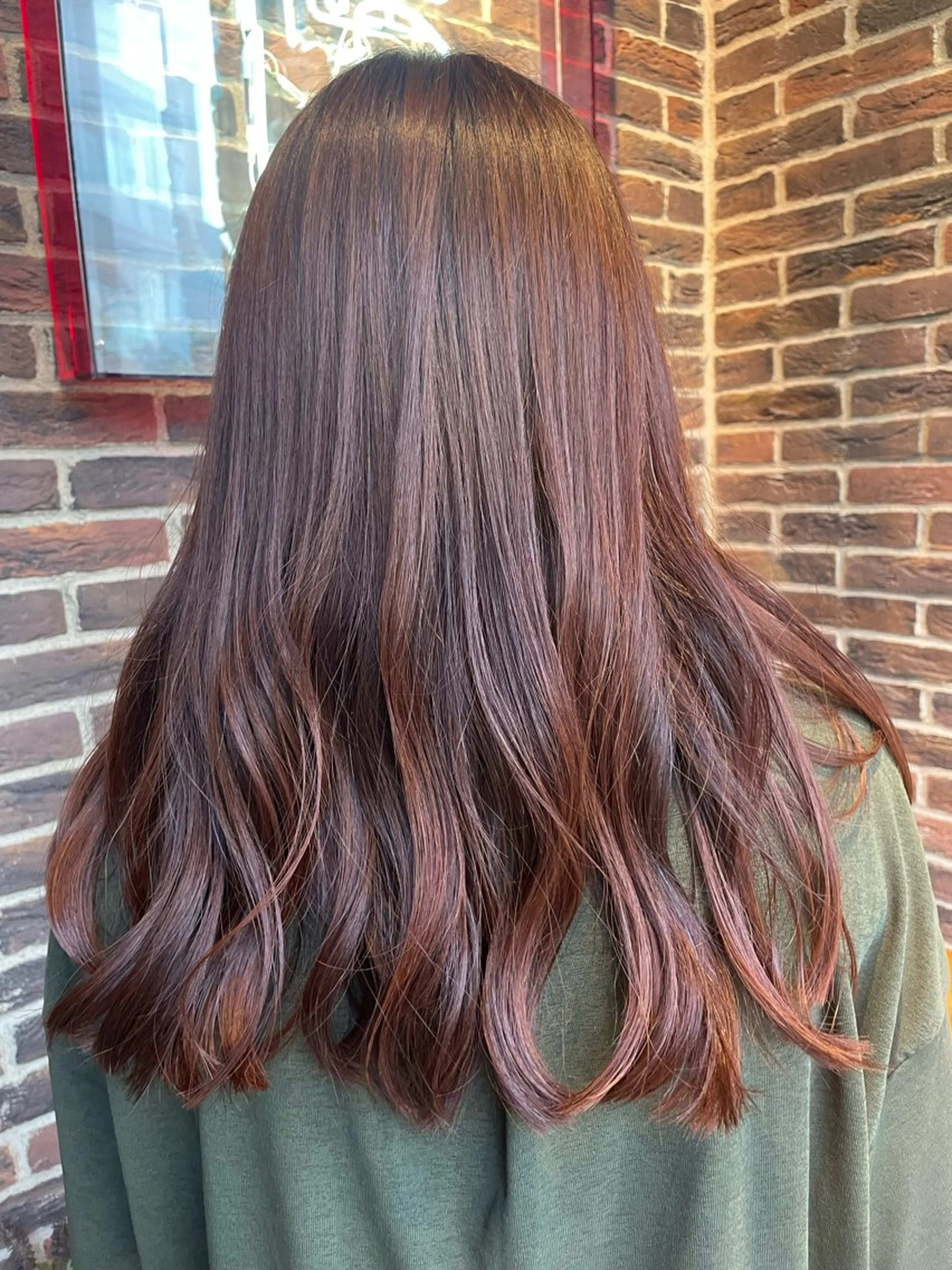 ロング カラー カット Hair salon 6所属・ジュニアスタイリスト 照井奈保子のヘアスタイル