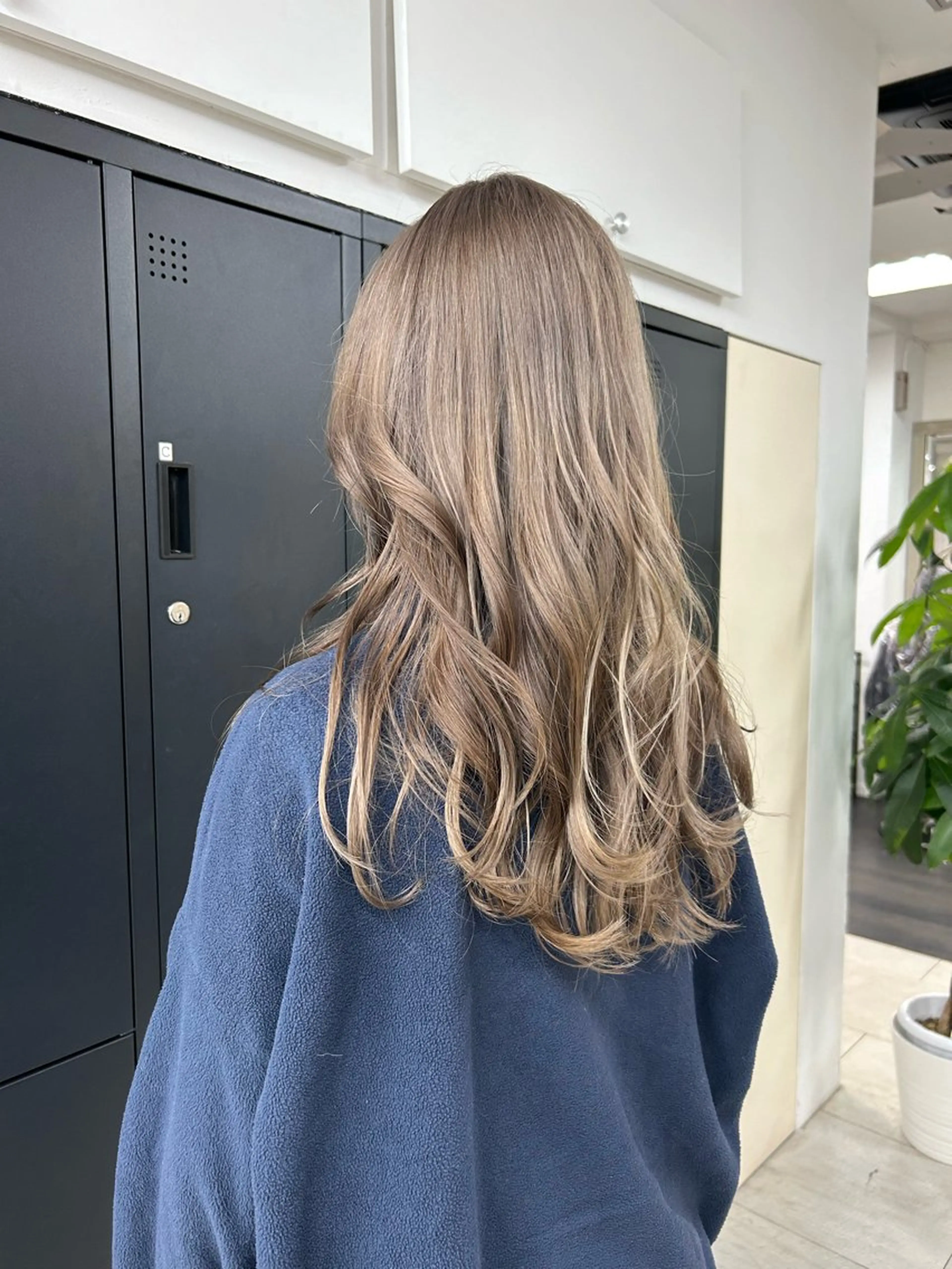 ロング ヘアカラー ダブルカラー/韓国 ヘア/さわのあかねのヘアスタイル