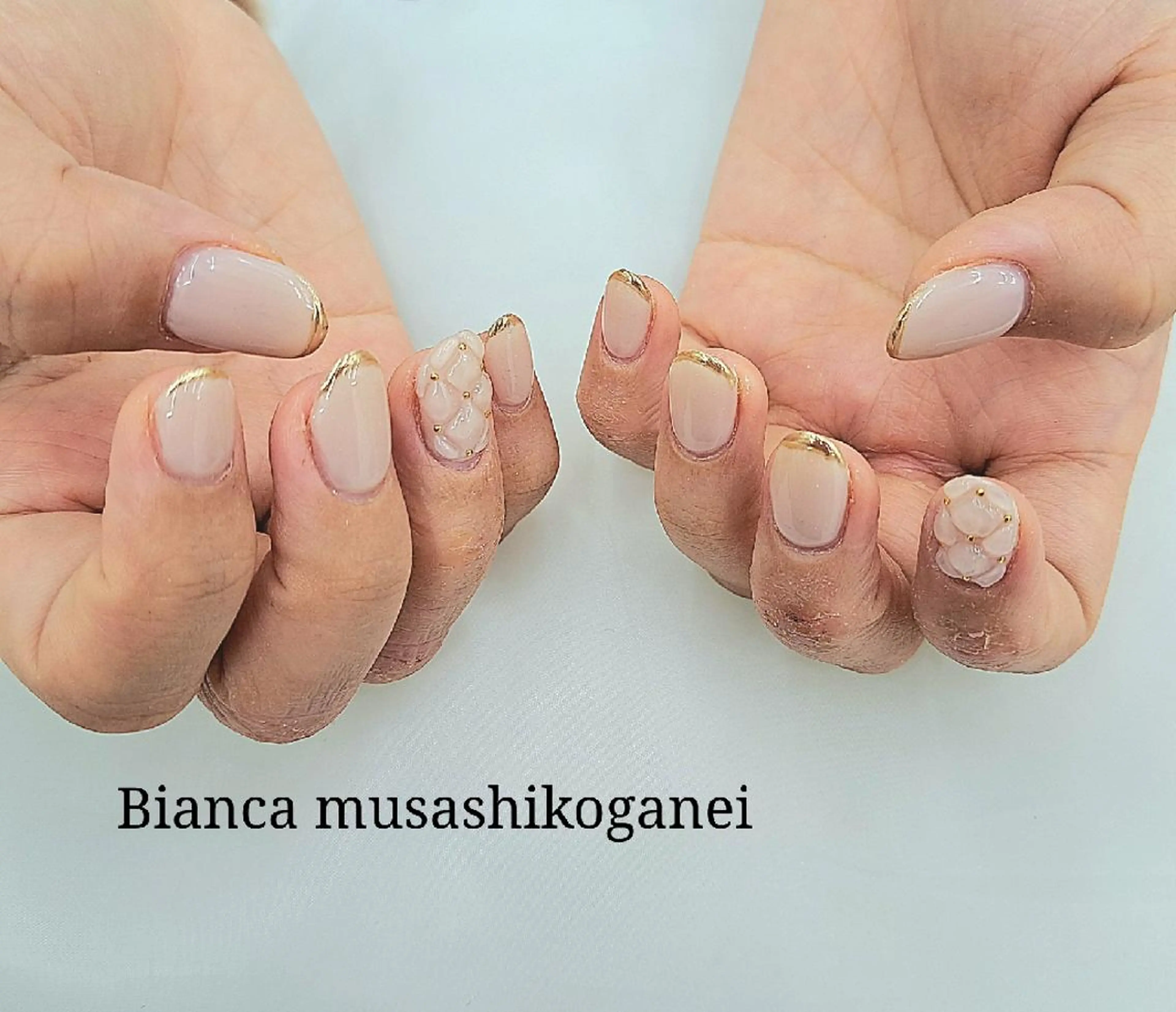 ネイル ハンドネイル Bianca八王子 まえさだのネイルデザイン