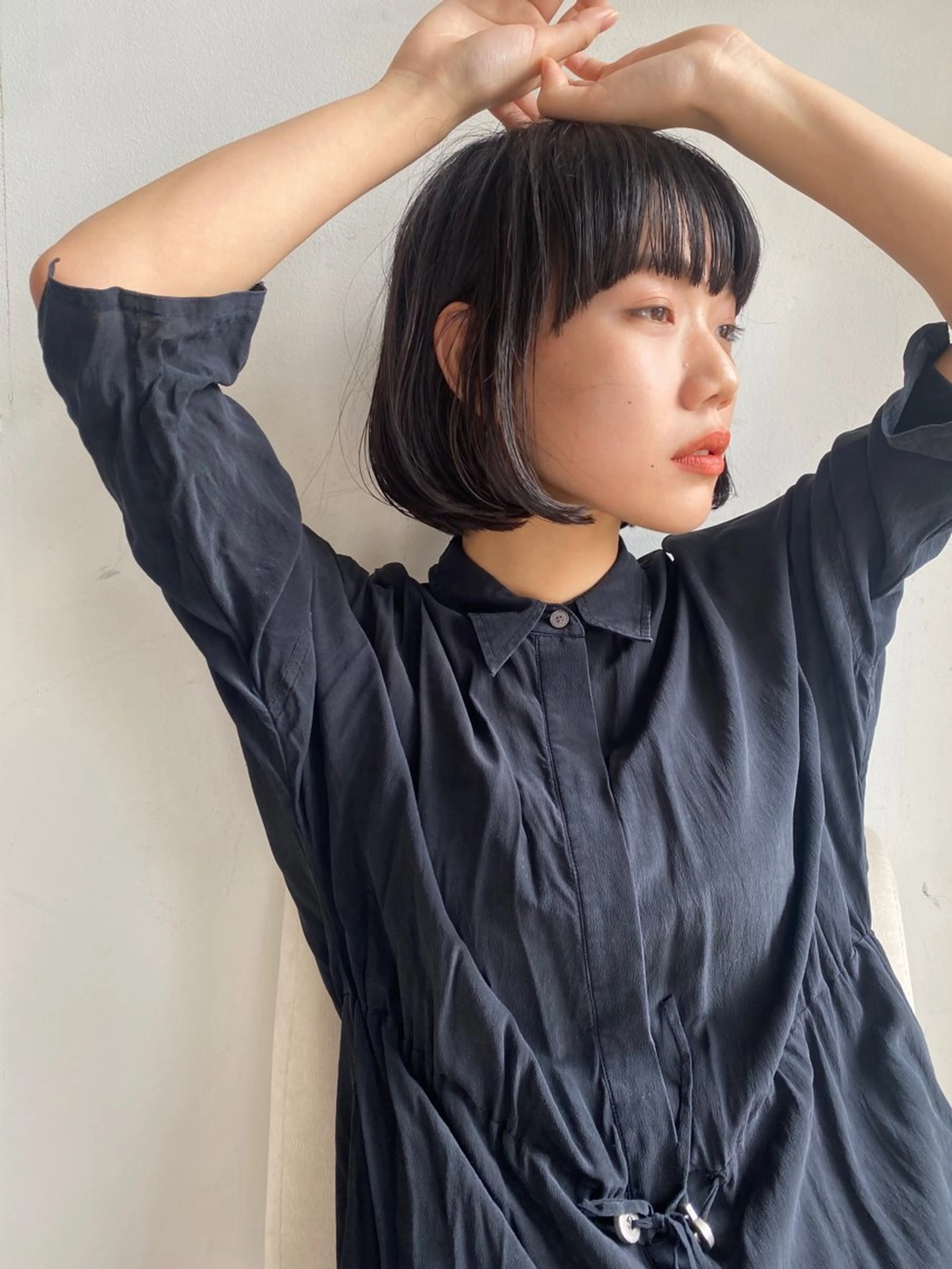 ショート カラー ヘアカラー トリートメント レディースカット🎀 NANAHAのヘアスタイル