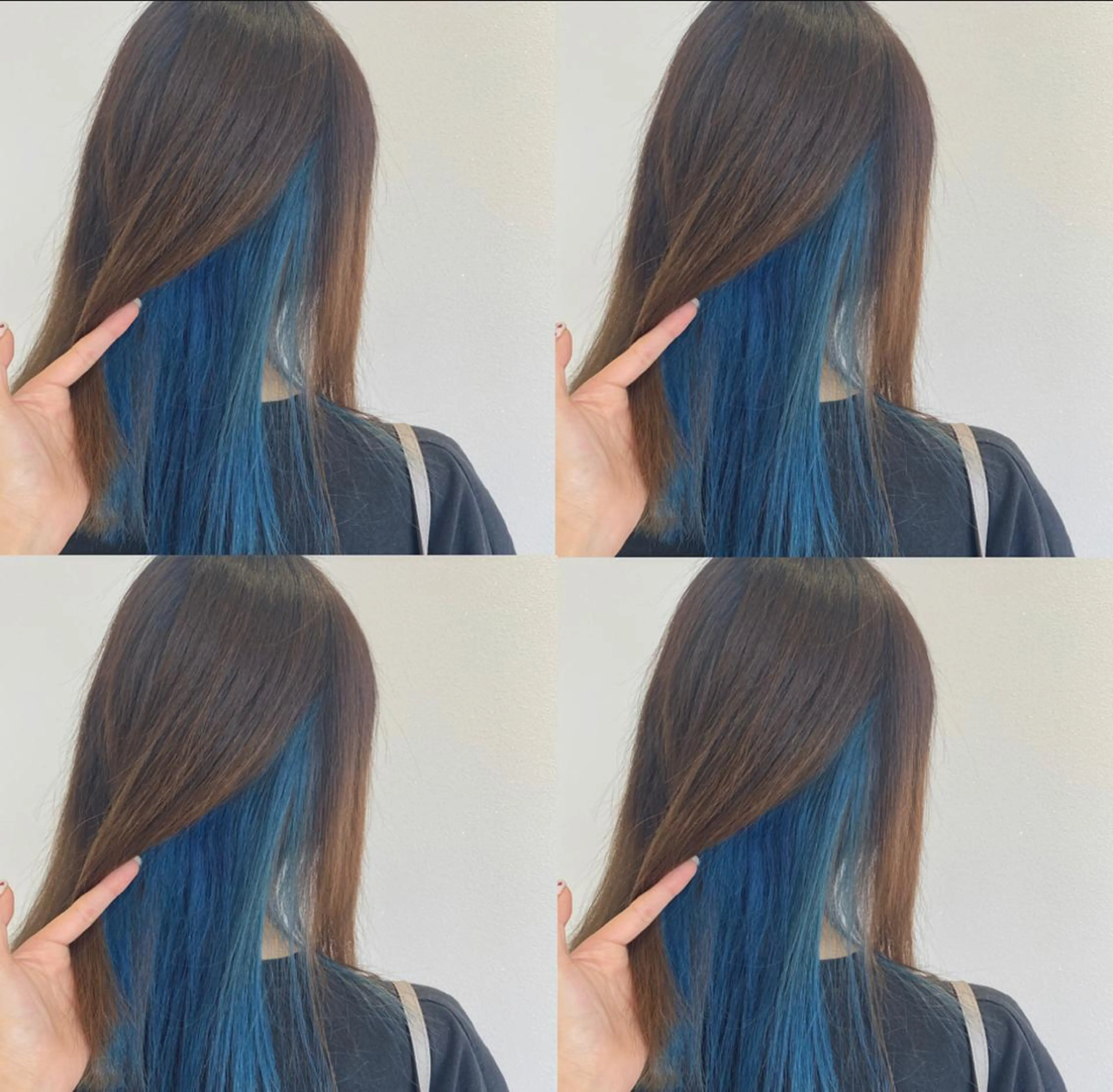 ロング カラー 💘韓国カラー💘 クルミのヘアスタイル