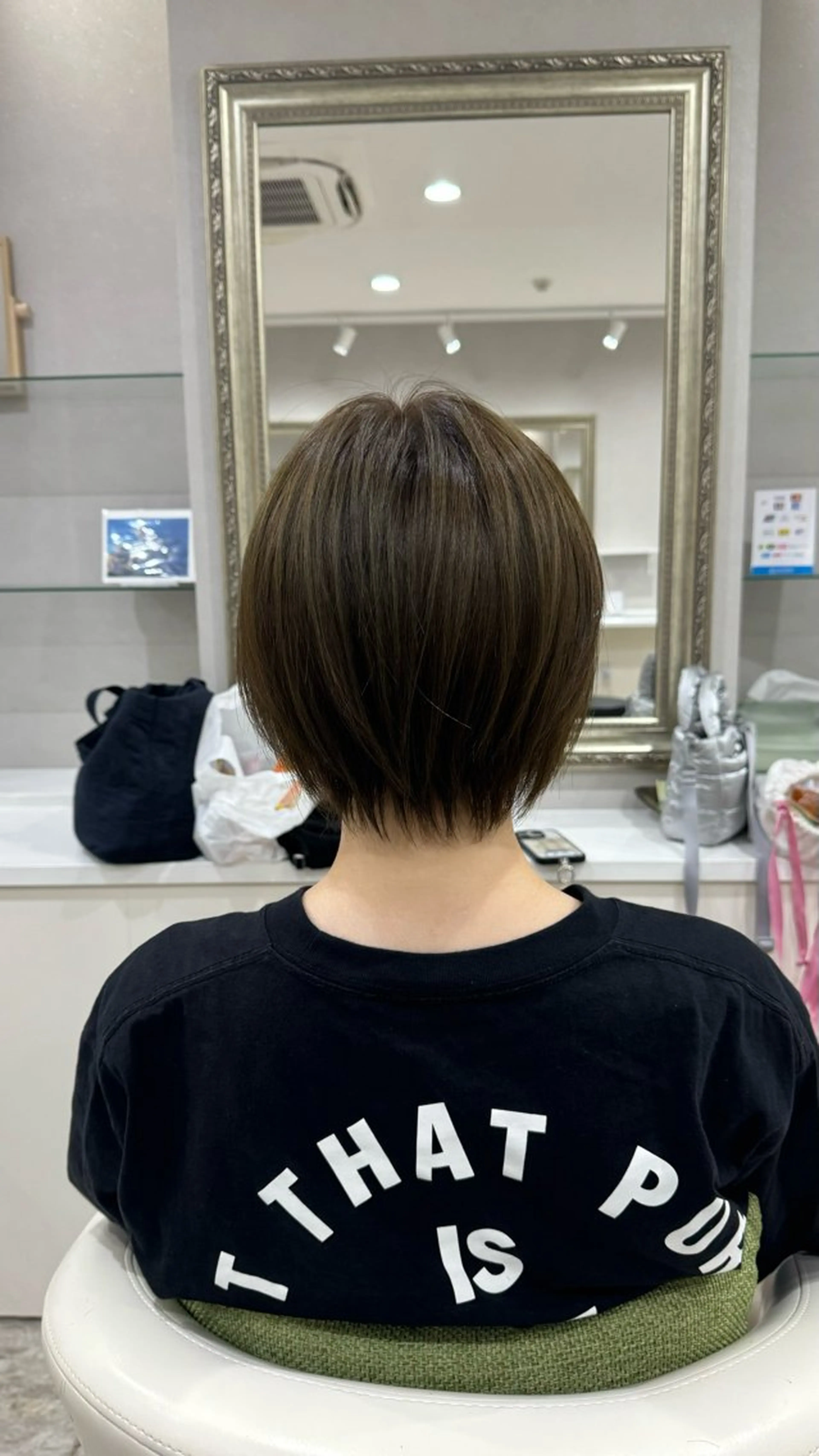 ショート カラー カット ヘアカラー Real me　京都 四条烏丸ドゥエ店所属・タナカ｜ 京都美容師のヘアスタイル