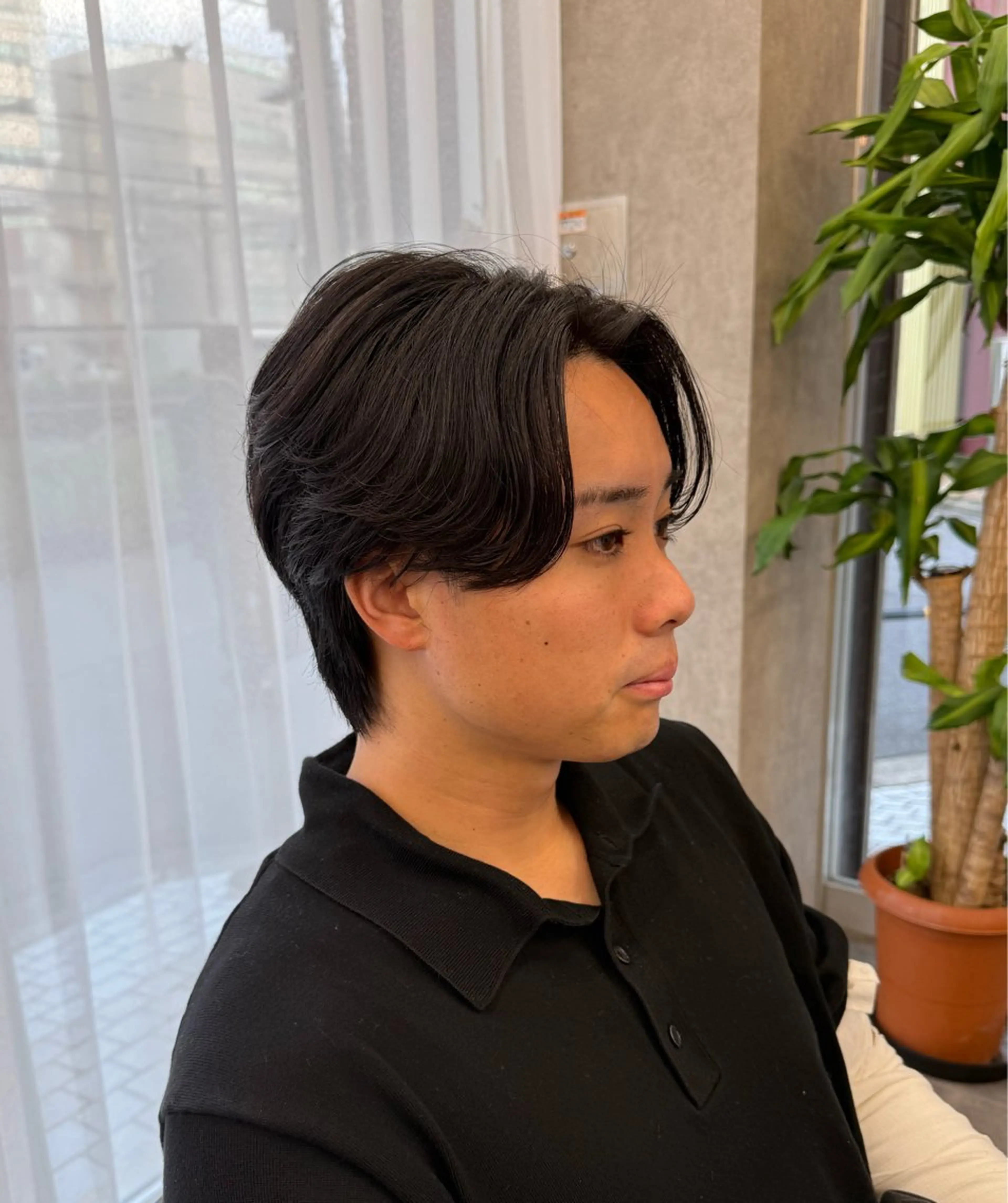 メンズカット + ニュアンスパーマの写真