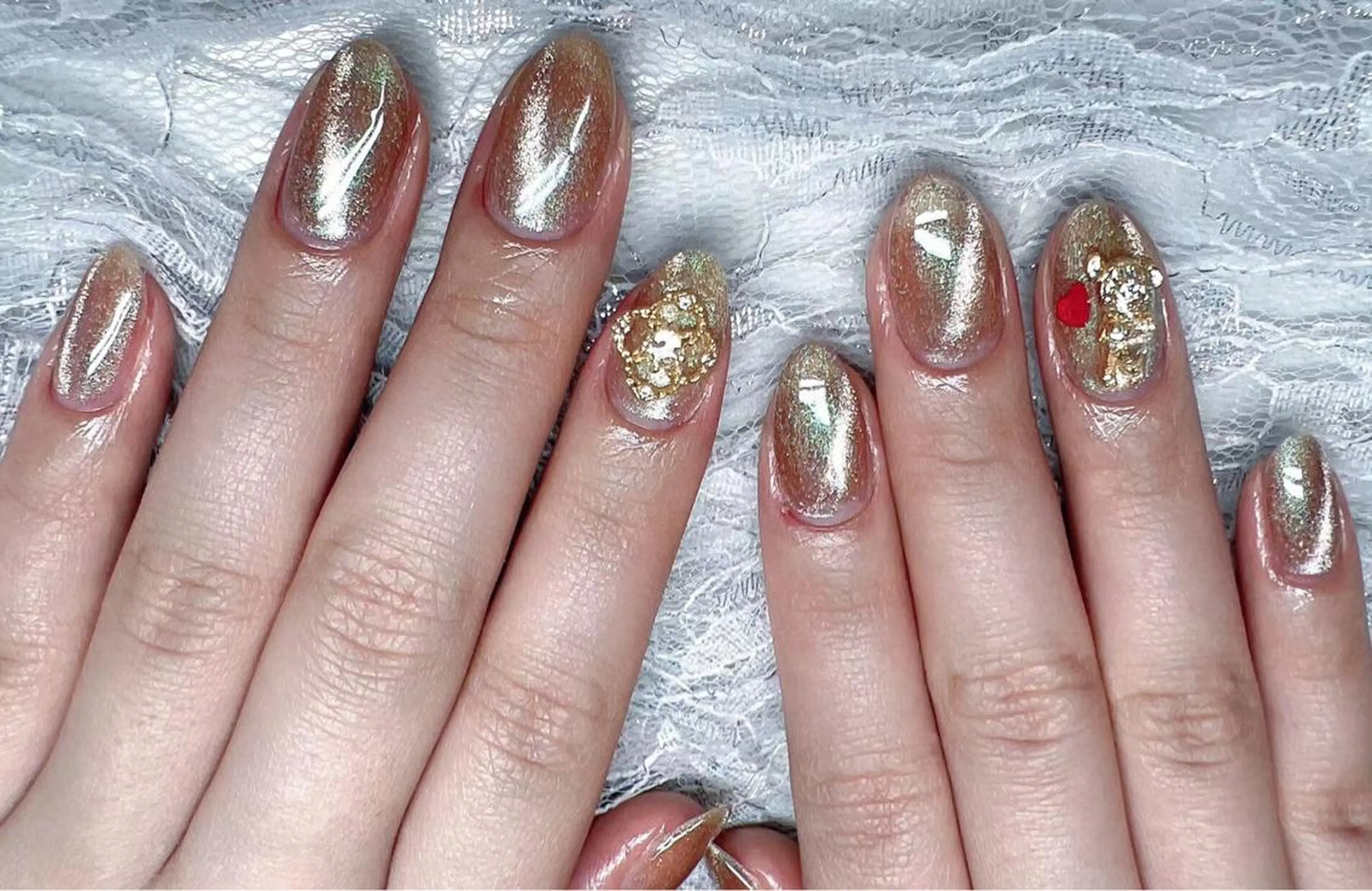 ネイル クリアネイル 長さ出し フレンチネイル 氷ネイル・うるうるネイル 韓国ネイル Moana Nail 長さだし専門店のネイルデザイン