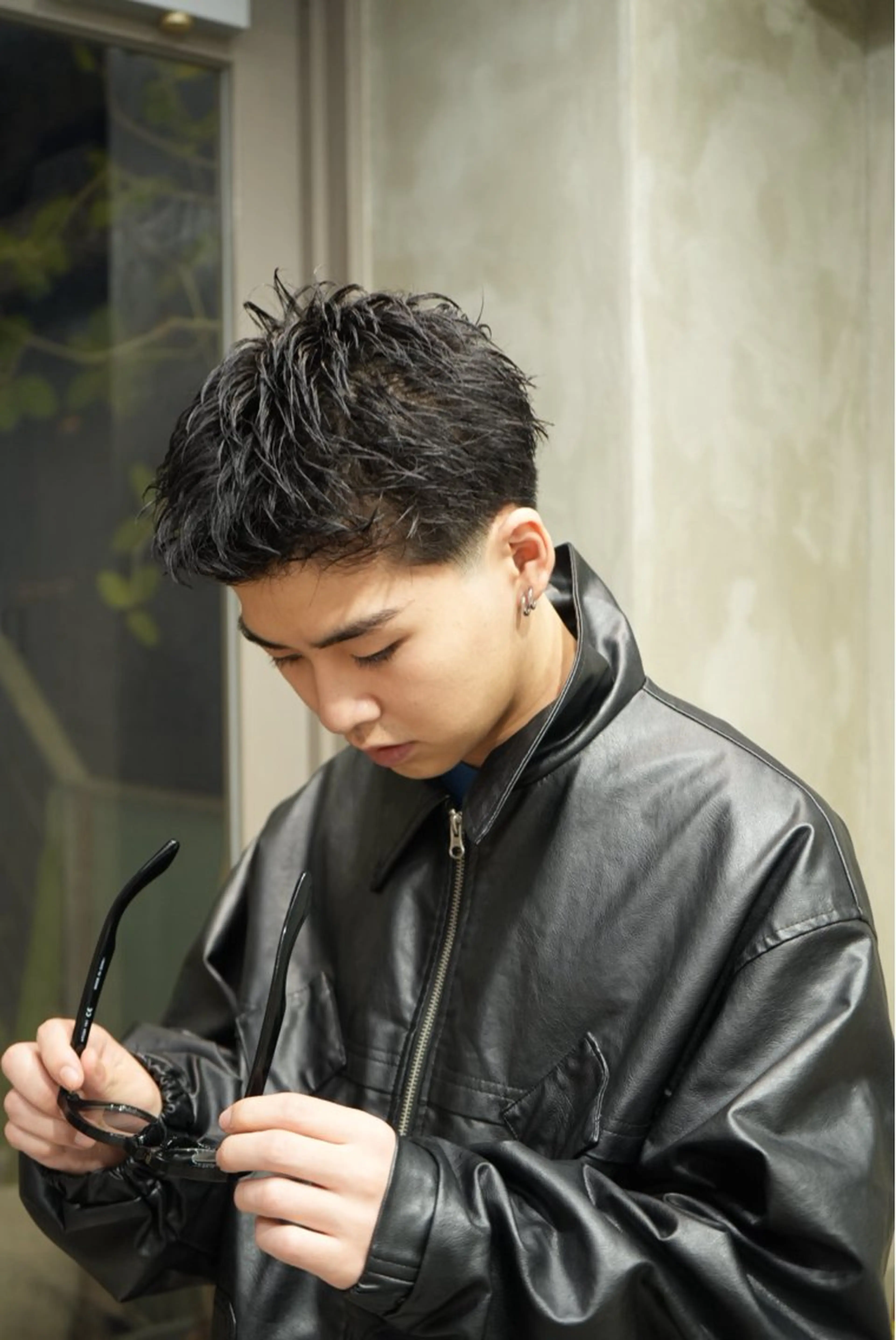 メンズ フェードカット スパイキーショート the path ユウヤのヘアスタイル