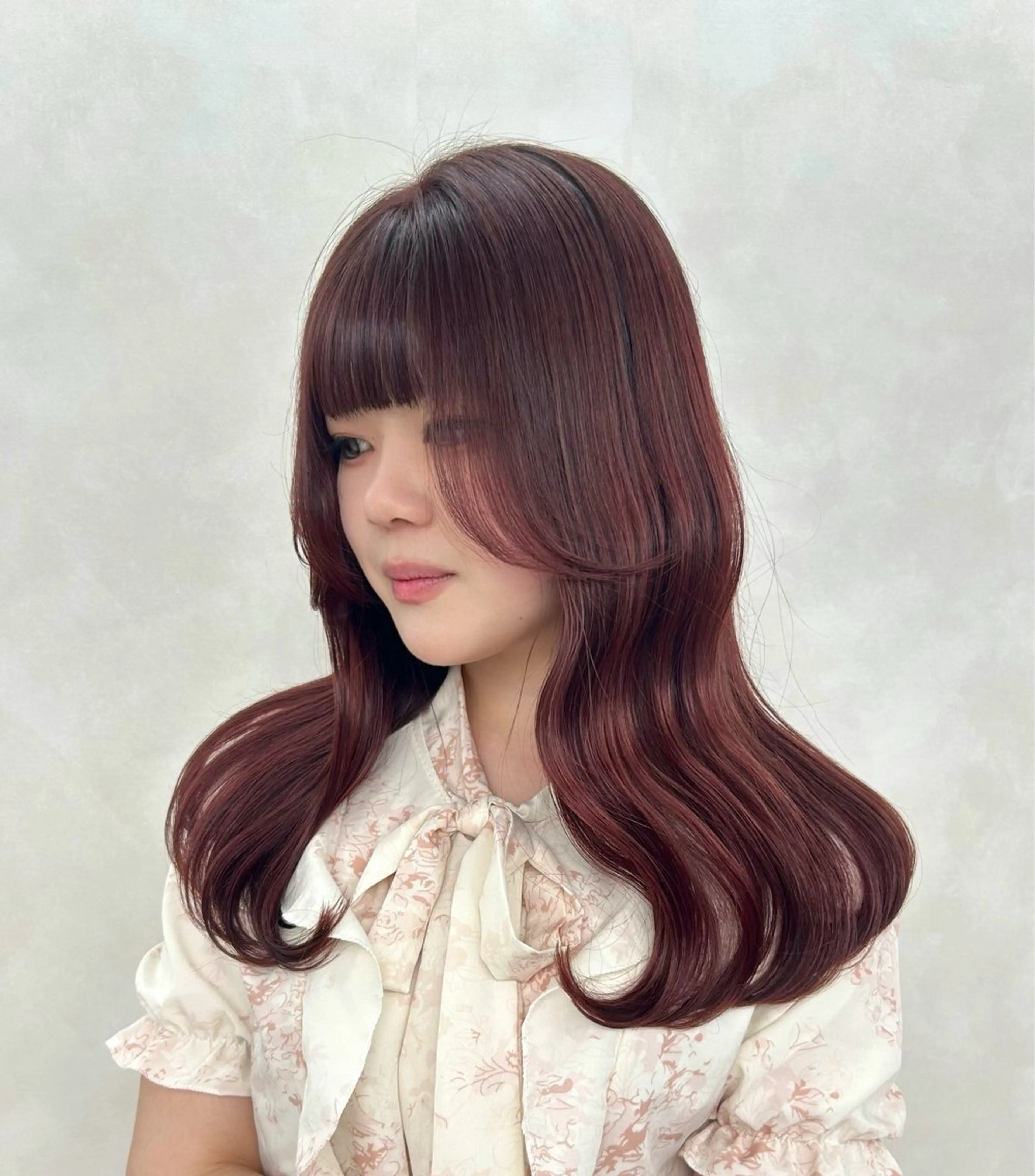 ❤️‍🔥ミニモ学割❤️‍🔥【12月5.9.12限定】ブリーチなしダブルカラー➕カット(スタイルチェンジか5cm)の写真