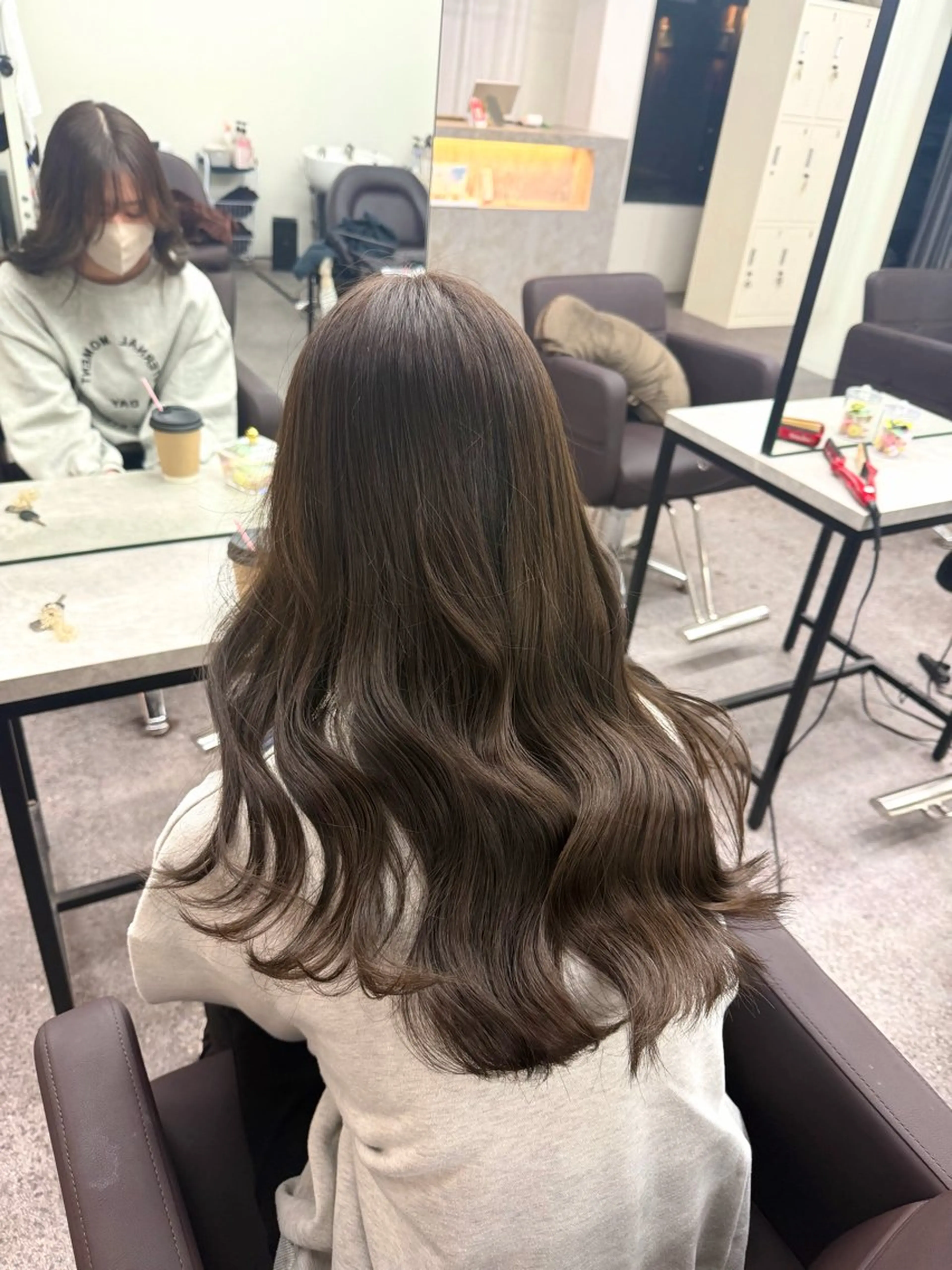 ロング ヘアカラー トリートメント 〖clan〗 ෆ˚*Yᑌᑎᗩ໒꒱·のヘアスタイル