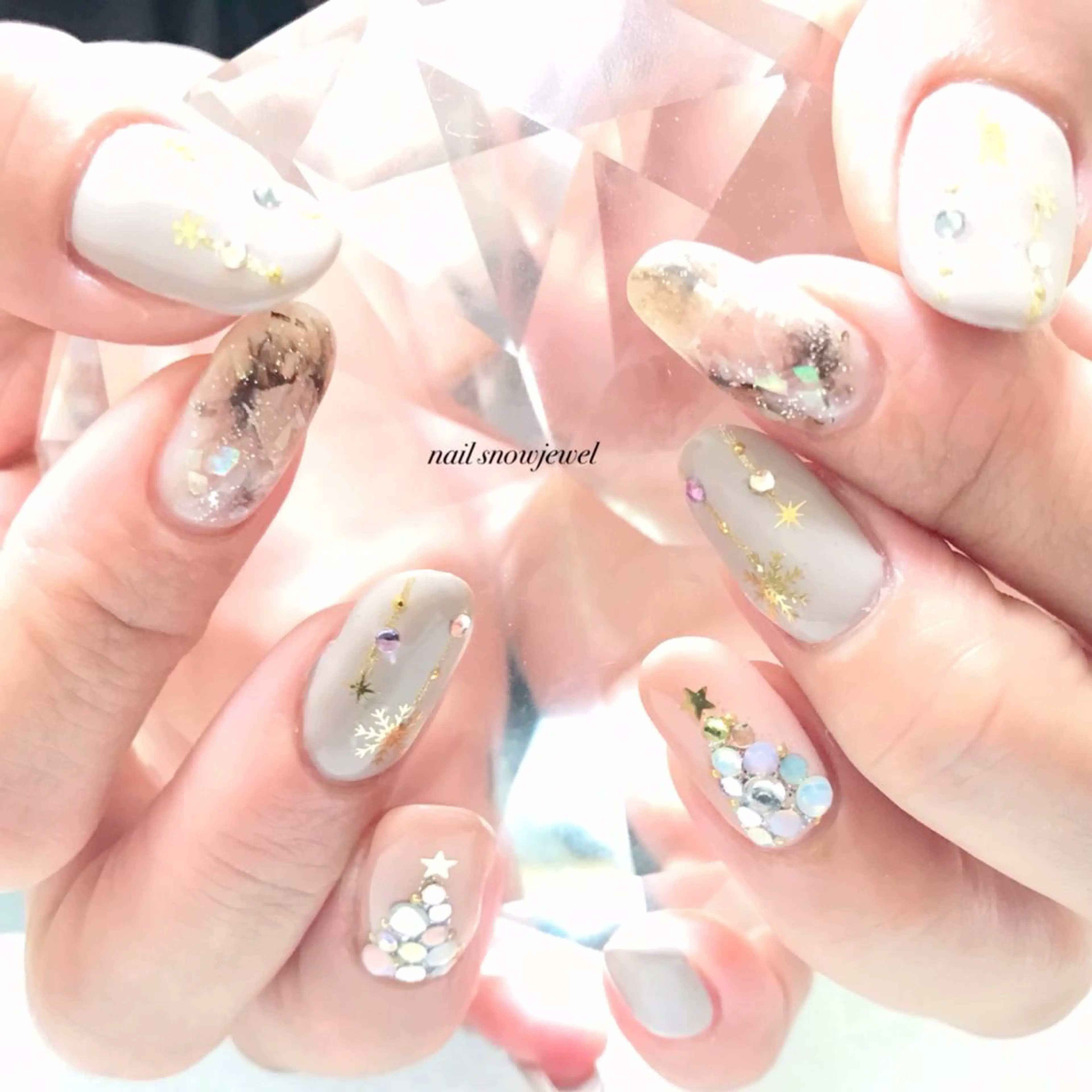 ネイル nail snowjewelのネイルデザイン