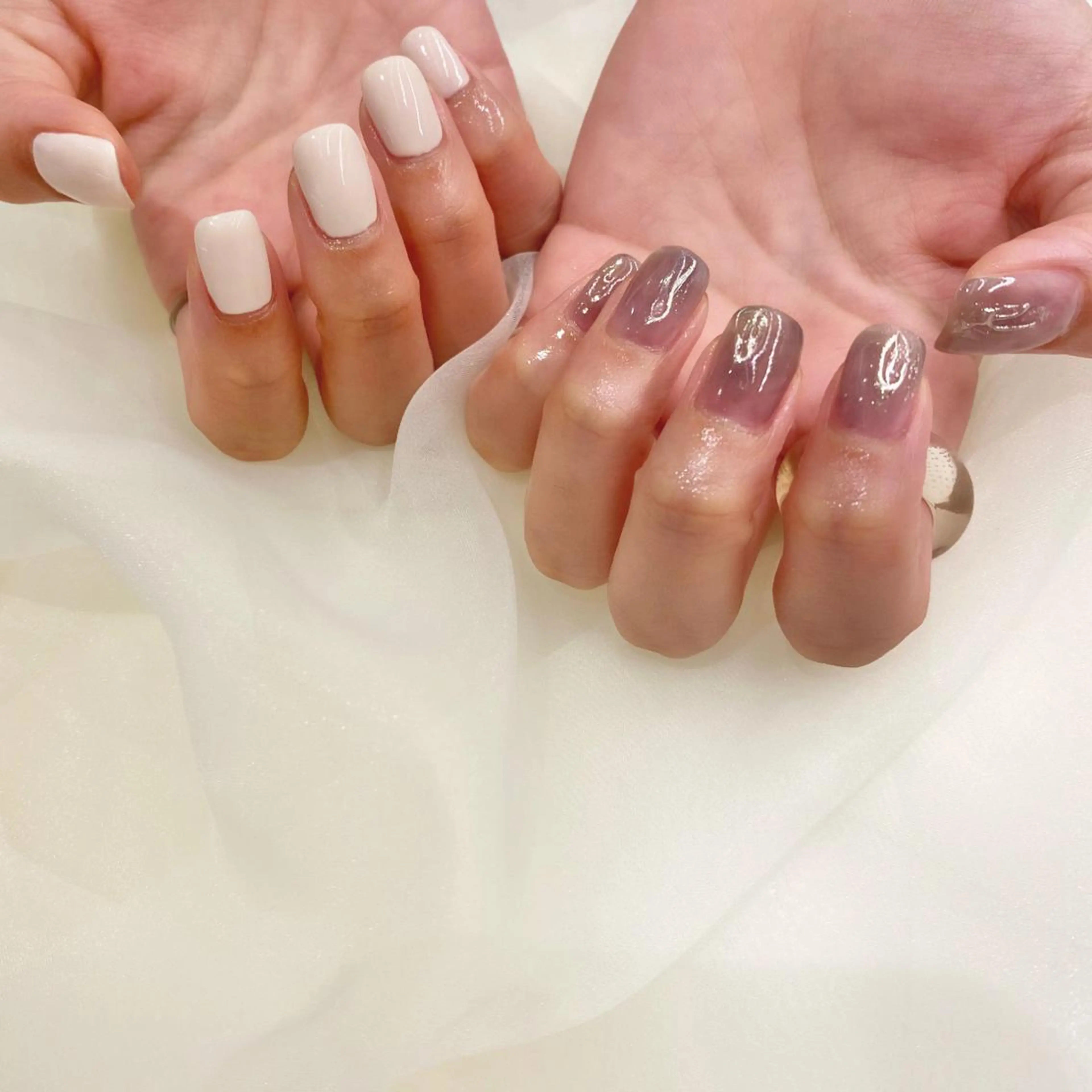 ネイル ハンドネイル Yuriko Omi パラジェル/渋谷のネイルデザイン