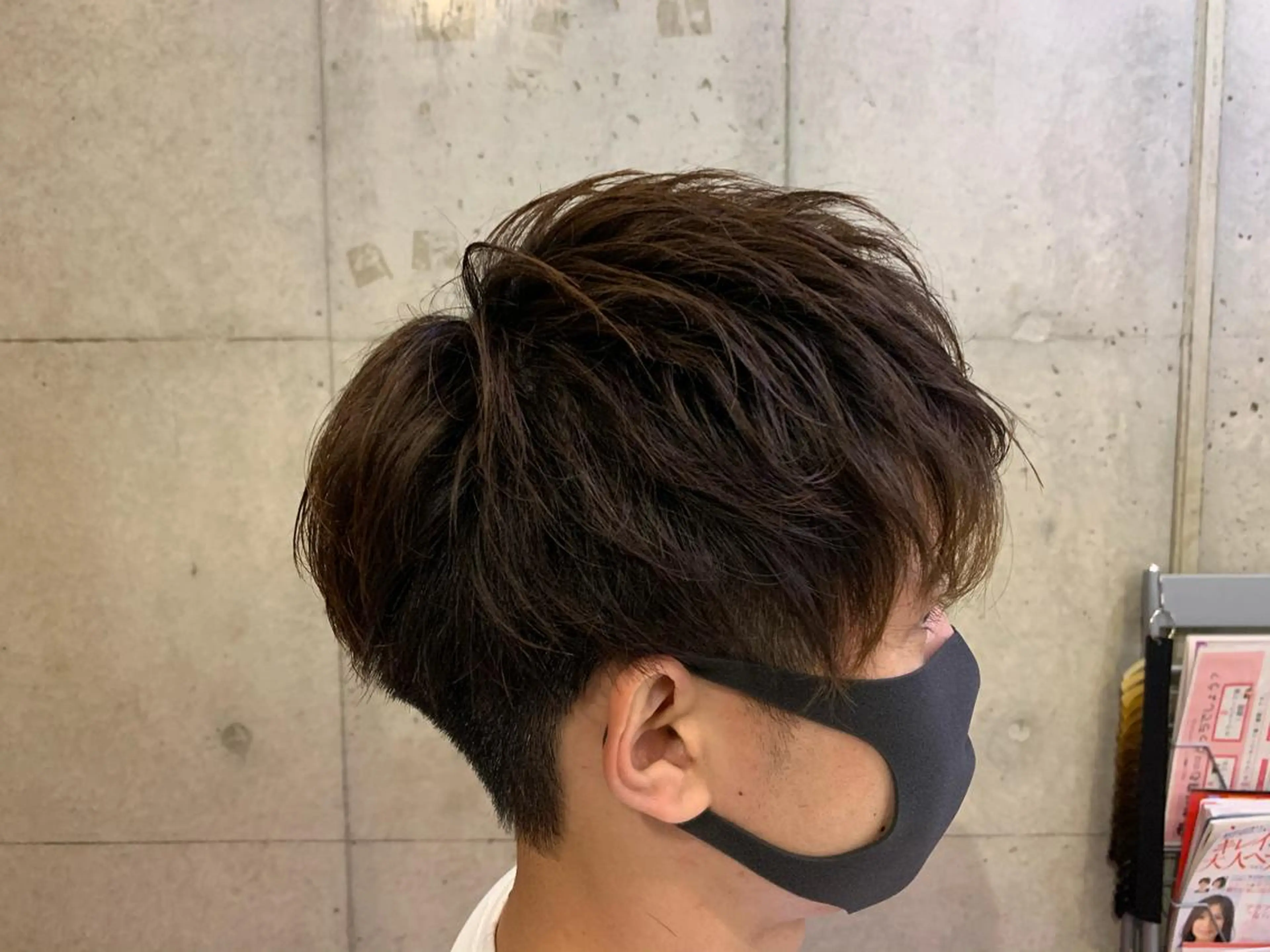 ショート パーマ メンズ ラニティック所属・田辺 東陽のヘアスタイル