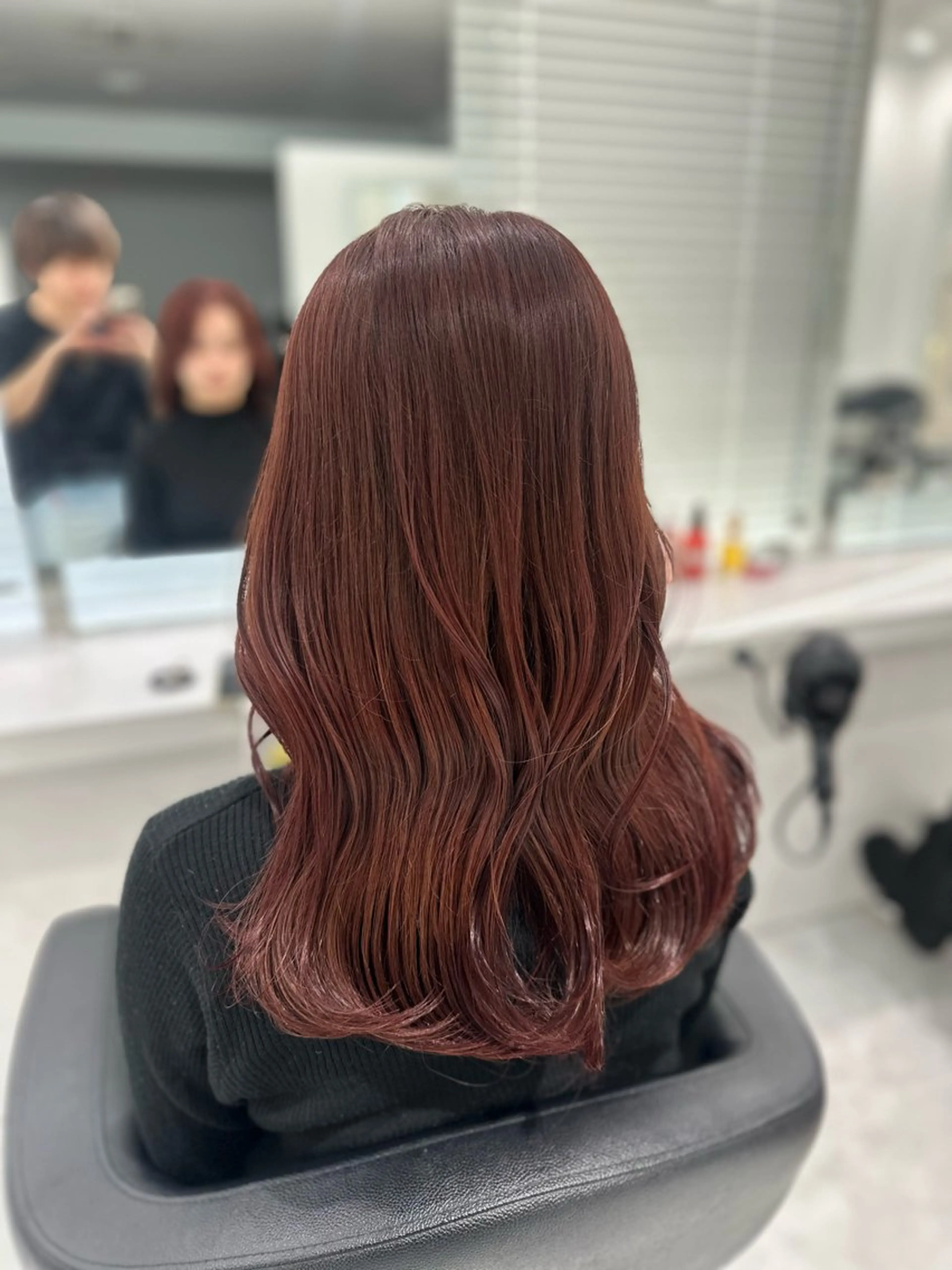 ロング カラー ケアカラー ロング カット ヘアカラー 🐺ニュアンスパーマ マッシュ　あさひ🐺のヘアスタイル