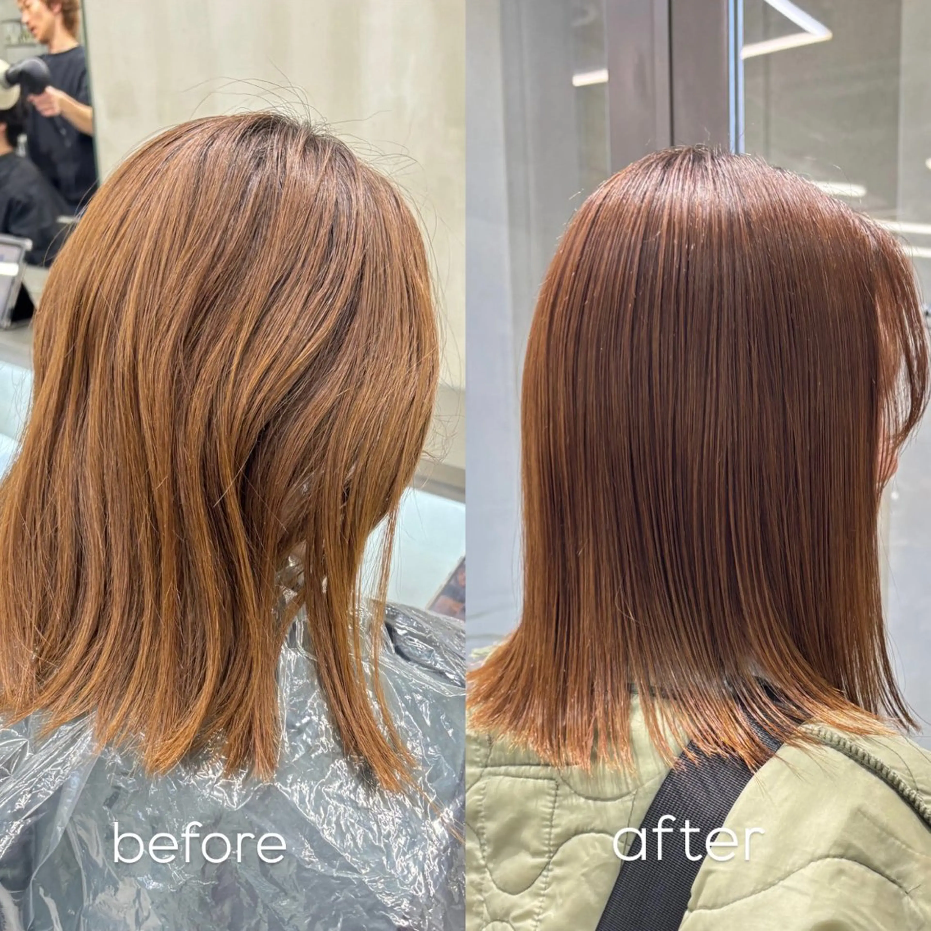 ミディアム 酸性ストレート 縮毛矯正 The Path ARENのヘアスタイル