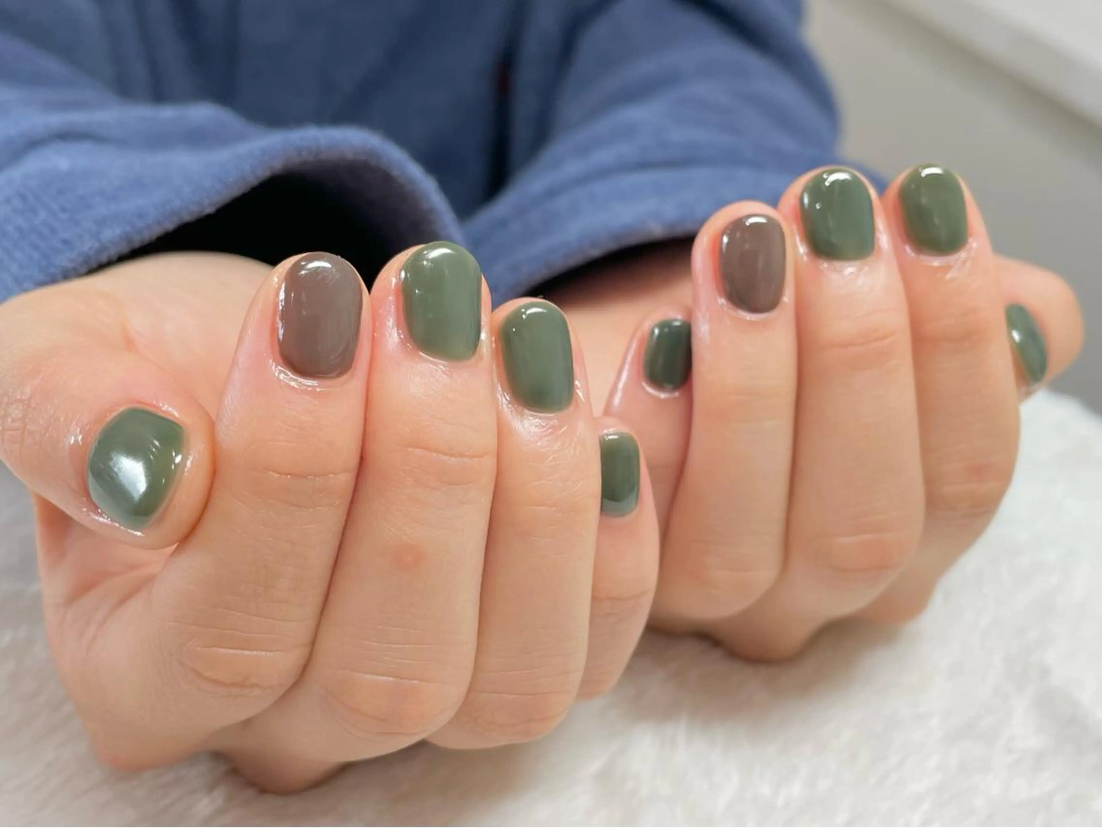 ネイル ワンカラーネイル riri nail所属・riri-nail Rie Endoのネイルデザイン