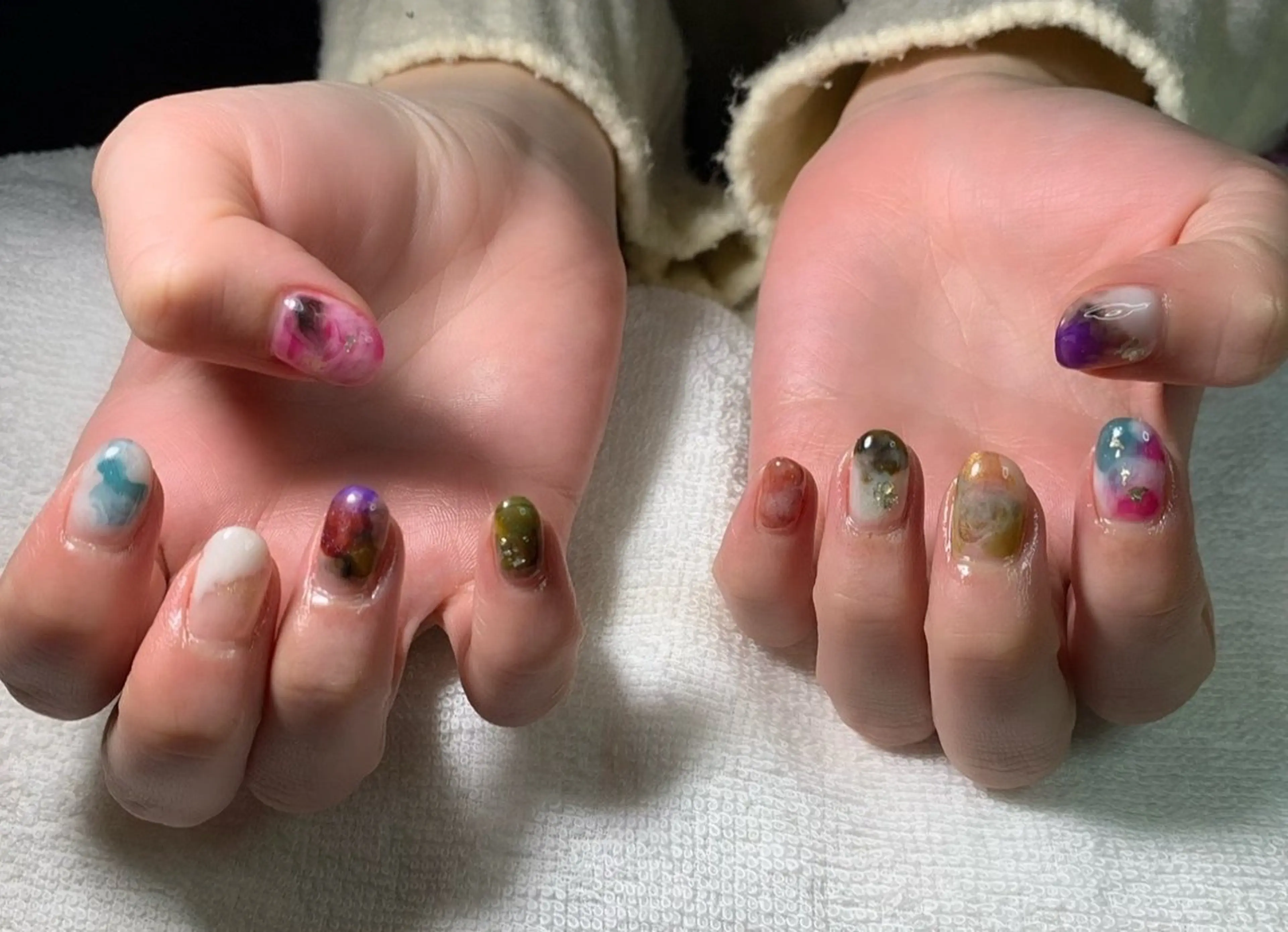 ネイル ハンドネイル フットネイル MHR nailのネイルデザイン